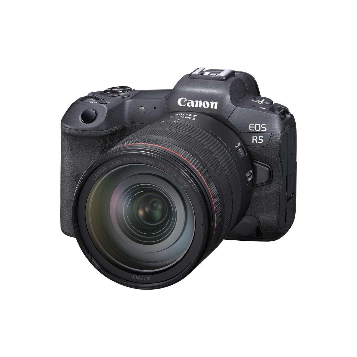Canon EOS R5 Mirrorless Camera with 24-105mm f/4 Lens - 4147C013