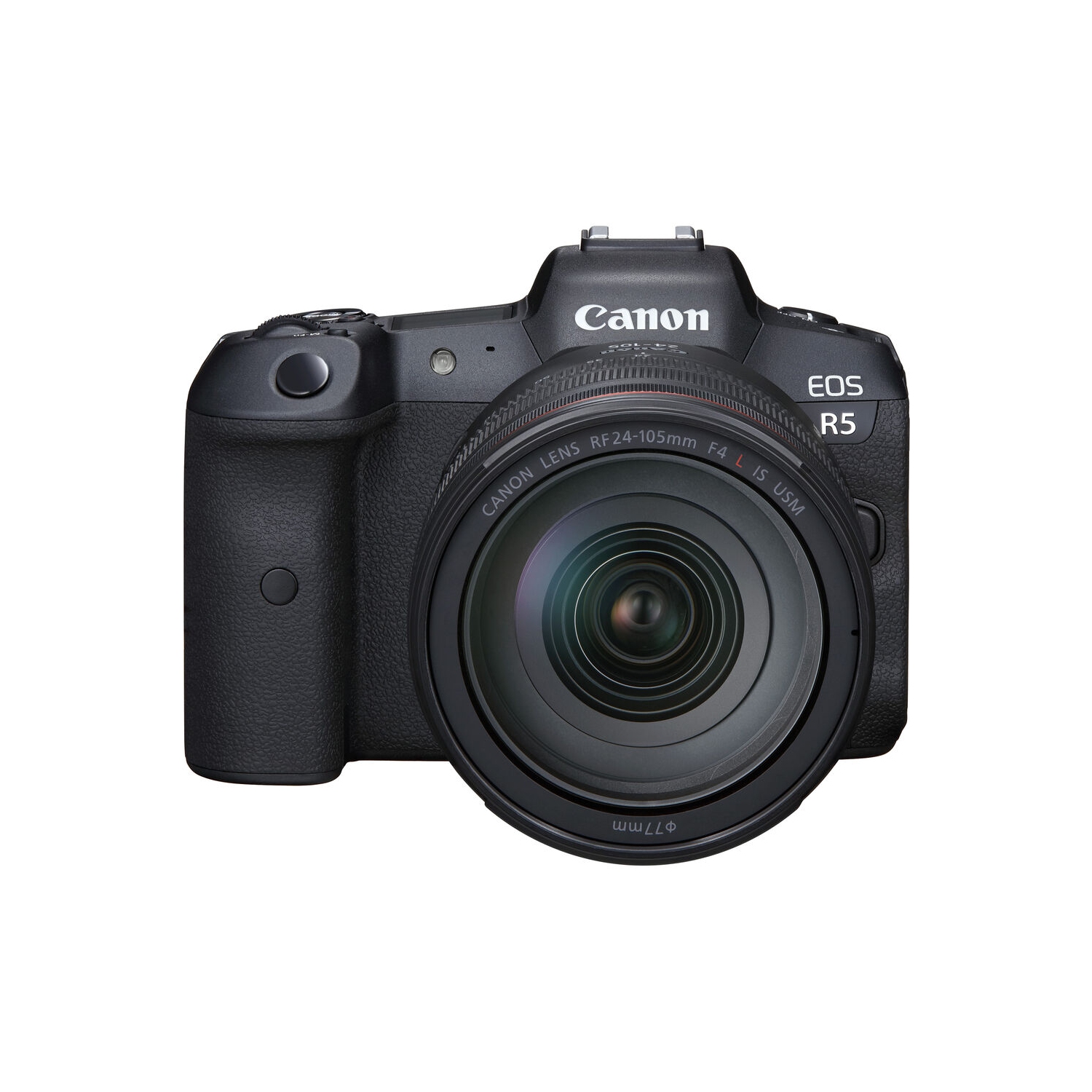 Canon EOS R5 Mirrorless Camera with 24-105mm f/4 Lens - 7PC Accessory Bundle