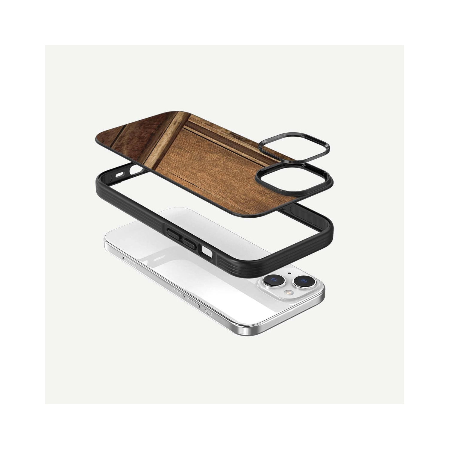 iPhone 15 Case With MagSafe - Wood