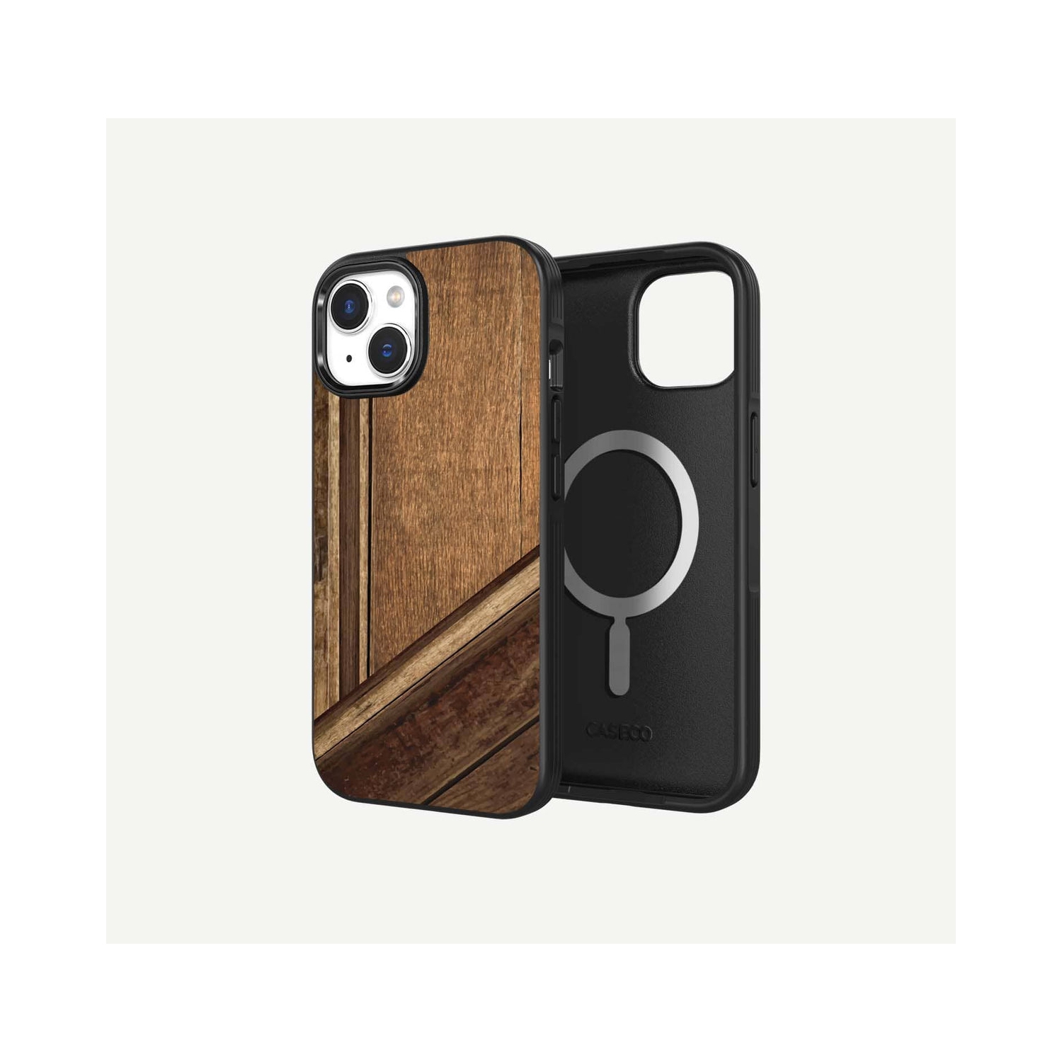iPhone 15 Case With MagSafe - Wood