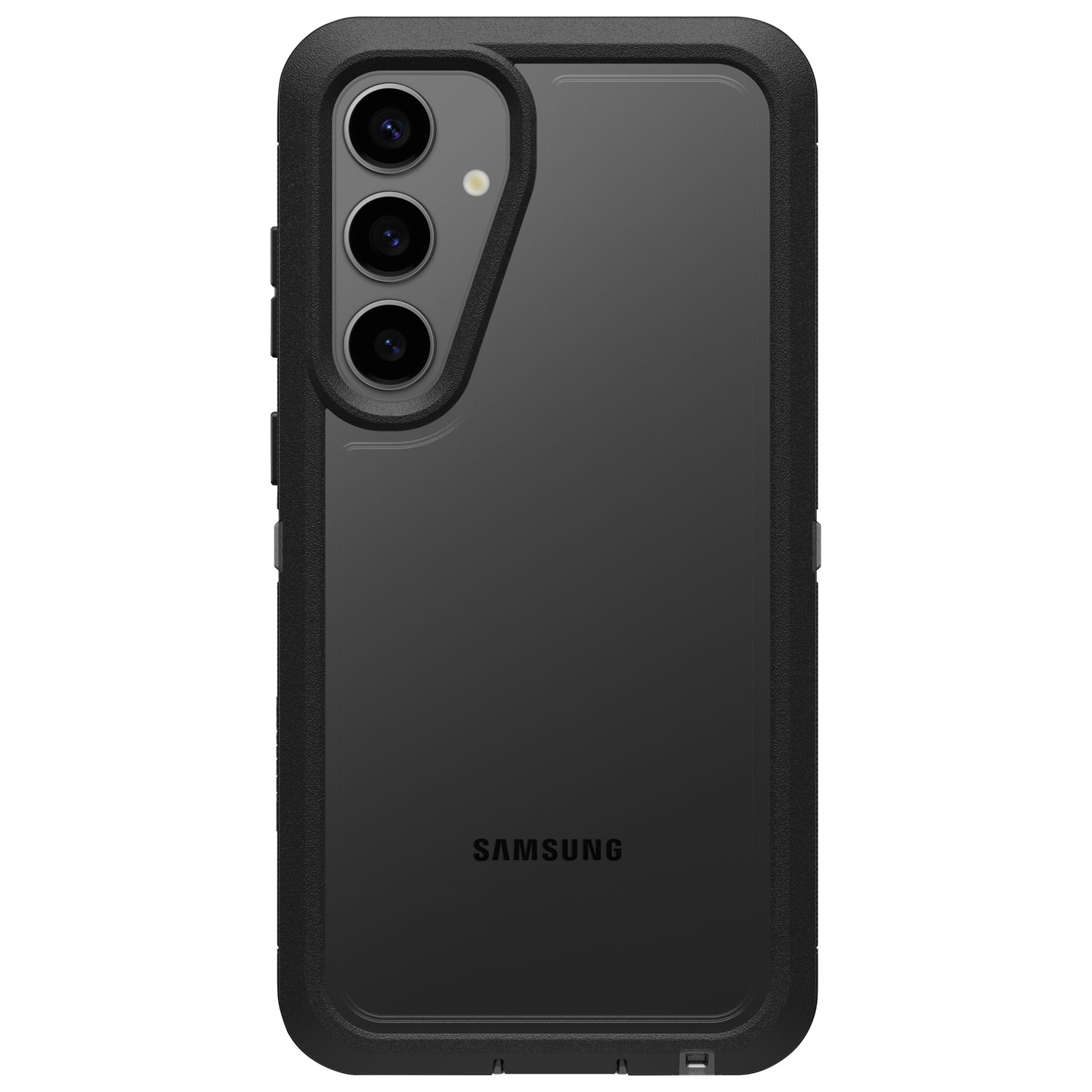 OtterBox Defender XT Fitted Hard Shell Case for Galaxy S24+ - Black/Clear