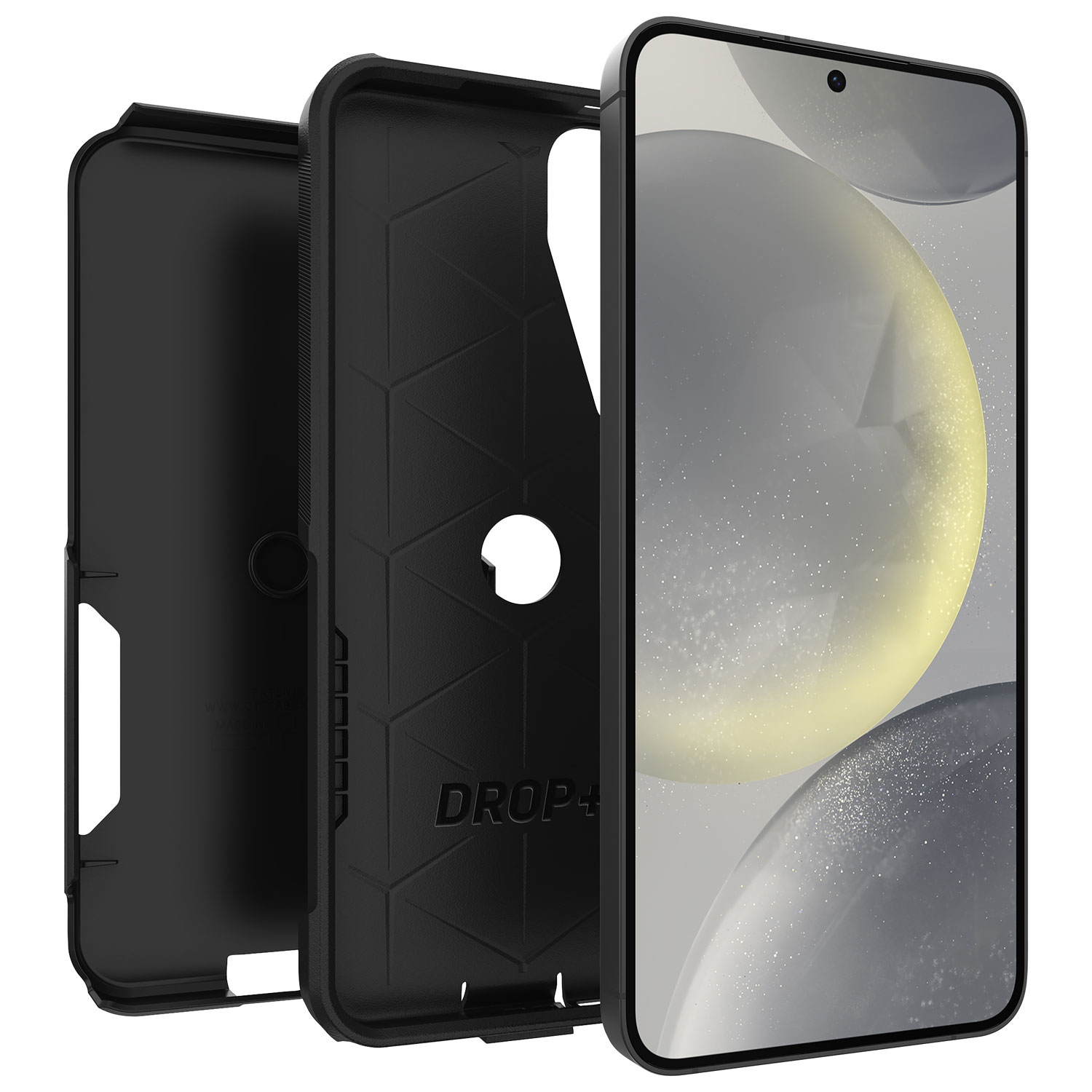 Étui rigide ajusté Commuter d'OtterBox pour Galaxy S24+ - Noir