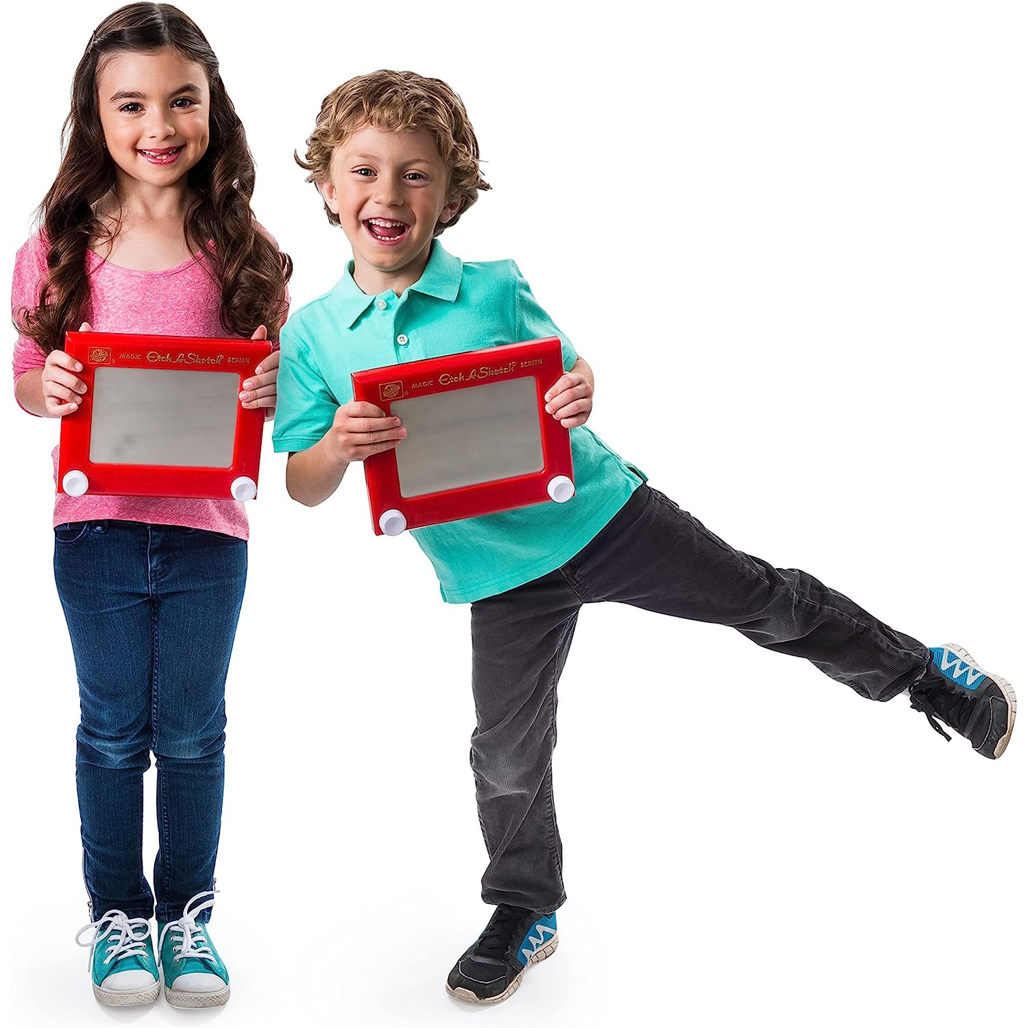 Etch A Sketch, Classic Red Drawing Toy with Magic Screen