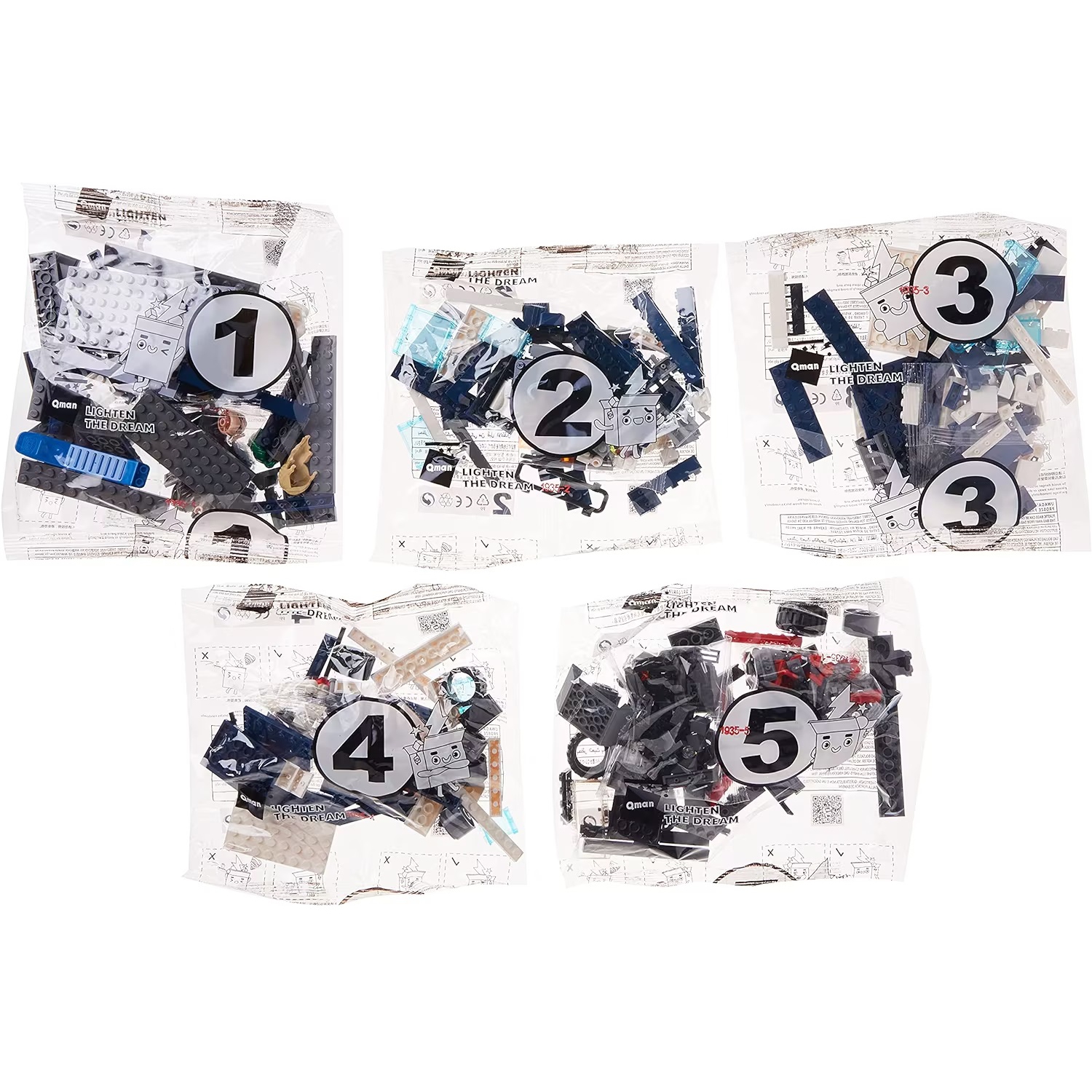 Jeu de construction de transport du prisonnier de police de mine City de Dragon BLOK®