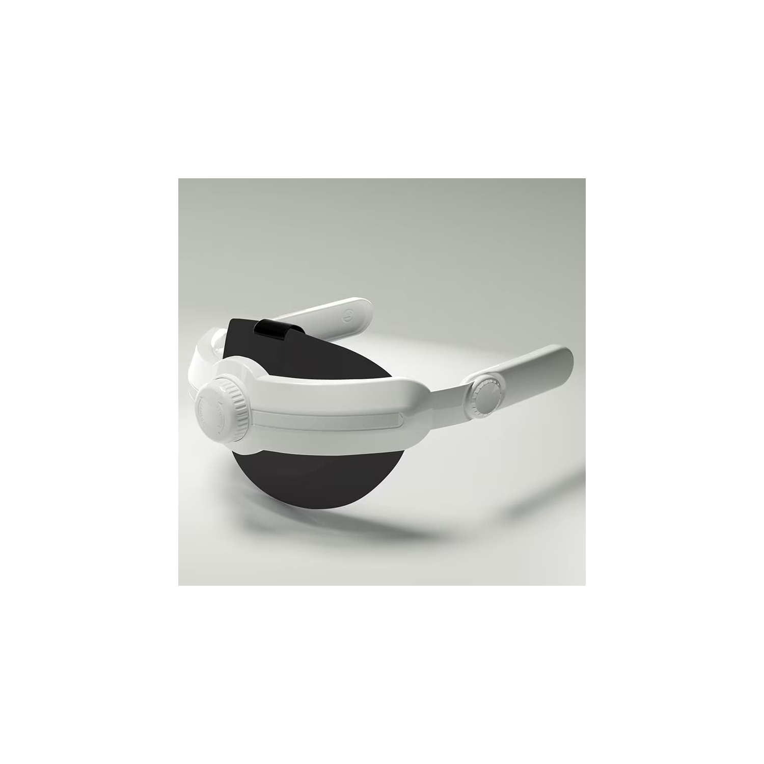 Headstrap Compatible with Meta Quest 3 Head Strap Adjustable,Comfortable,Replacement for Elite Strap,Lightweight & Soft PU Sponge Pad - White