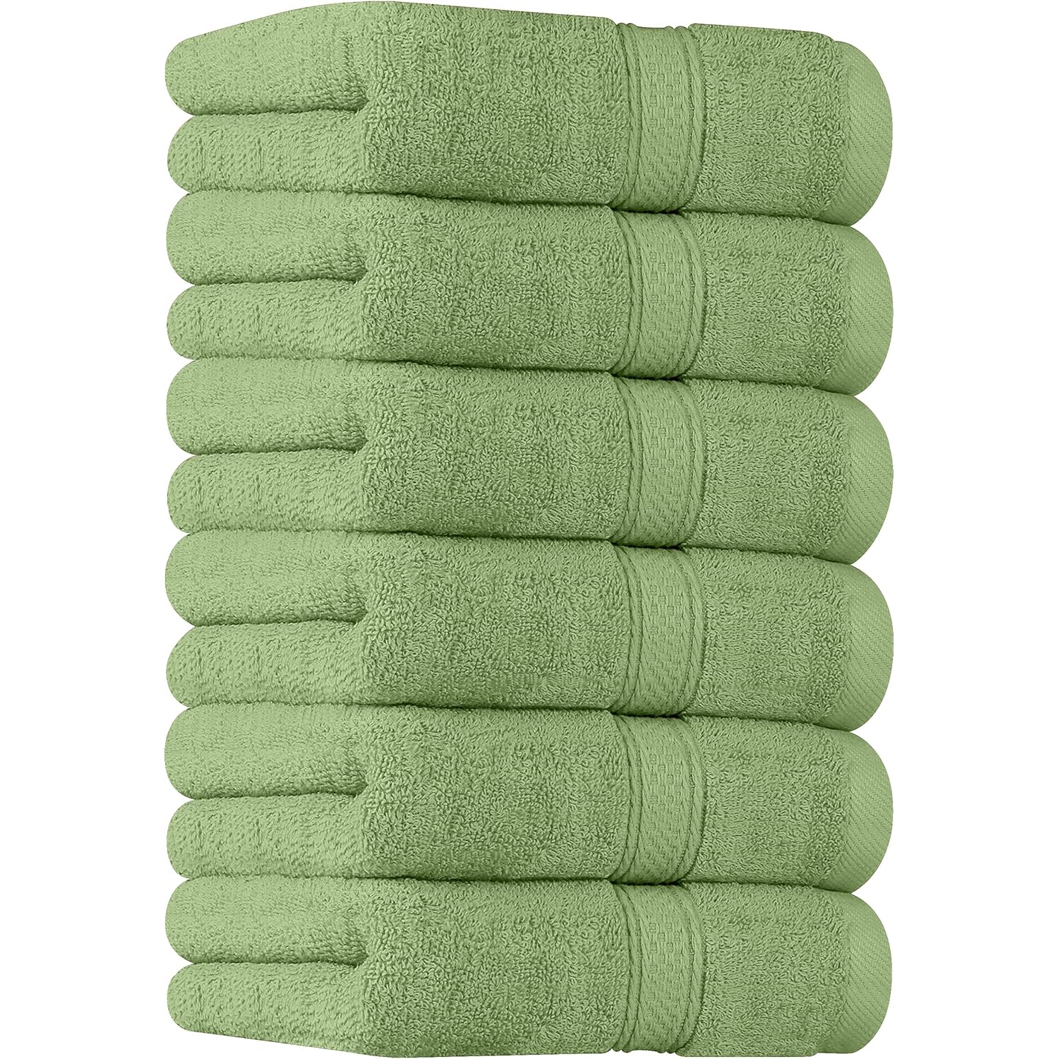 6 Pack Premium Large Hand Towels 600 GSM Cotton 16 x 28 Inches Utopia Towels