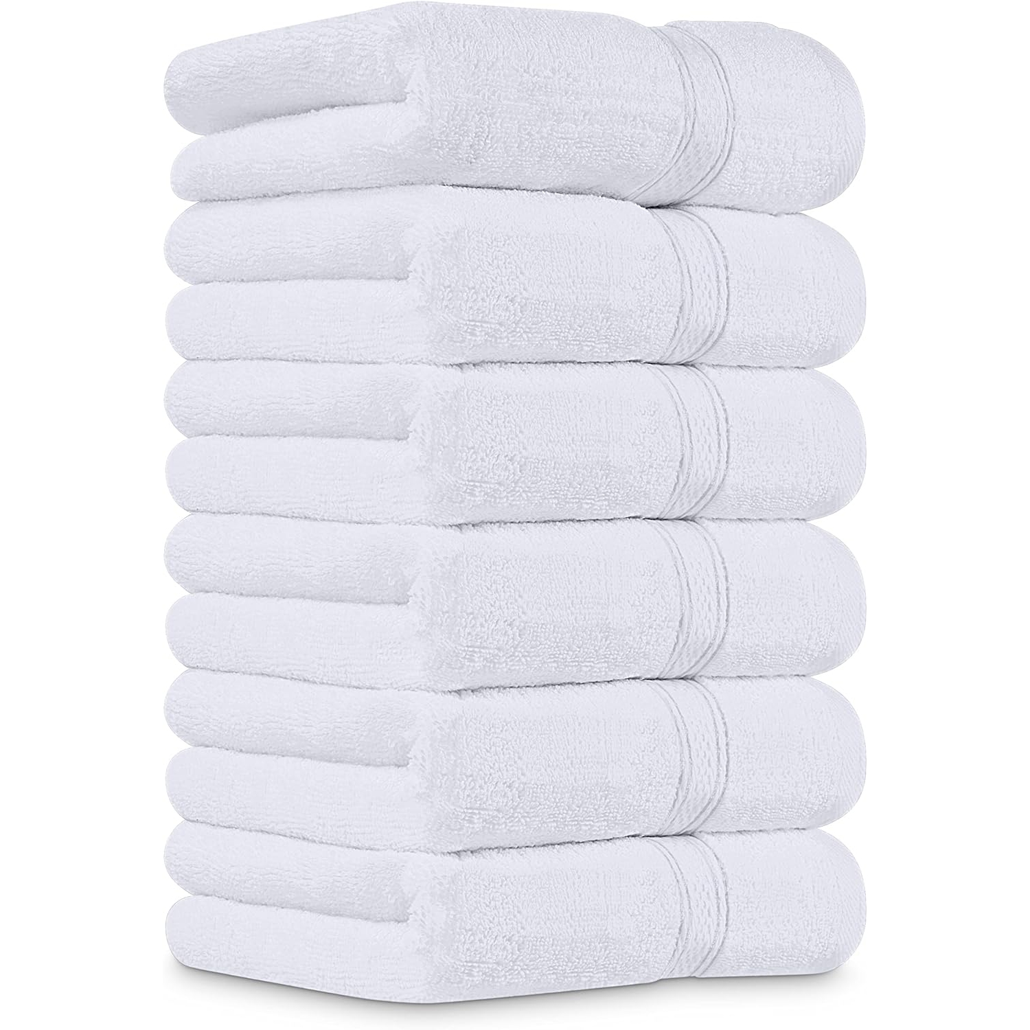 Utopia [6 Pack Premium Hand Towels Set, 100% Ring Spun Cotton, Ultra Soft and Highly Absorbent 600GSM Towels for Bathroom, Gym, Shower, Hotel, and
