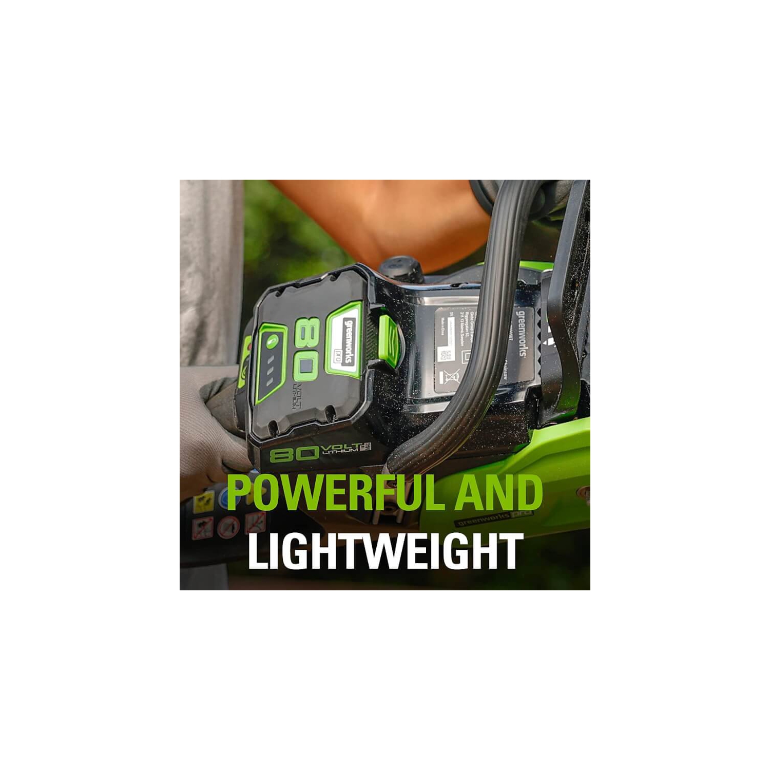 Batterie au lithium-ion 2,0&nbsp;Ah de Greenworks 80&nbsp;V - GBA80200 mAh