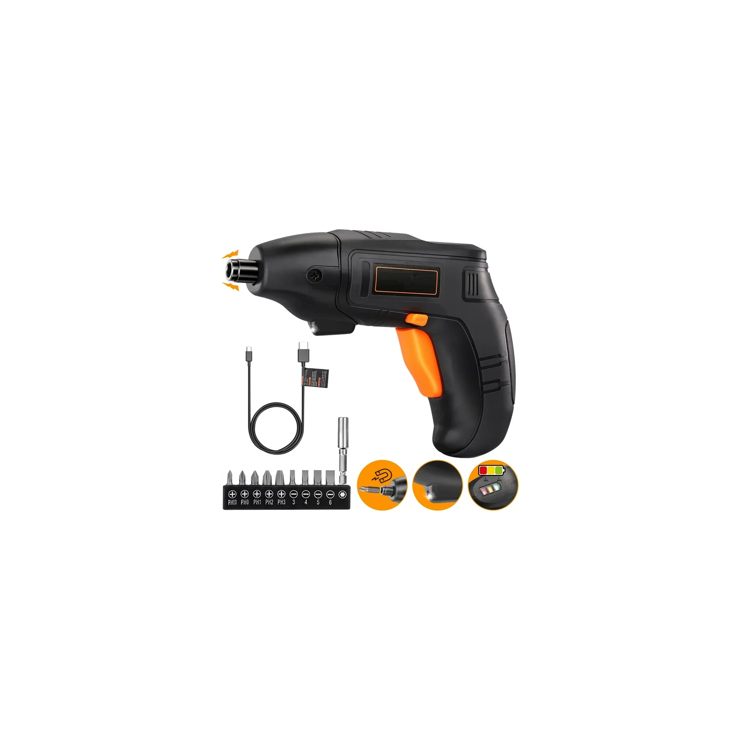 Tacklife sdp50dc rechargeable screwdriver hot sale