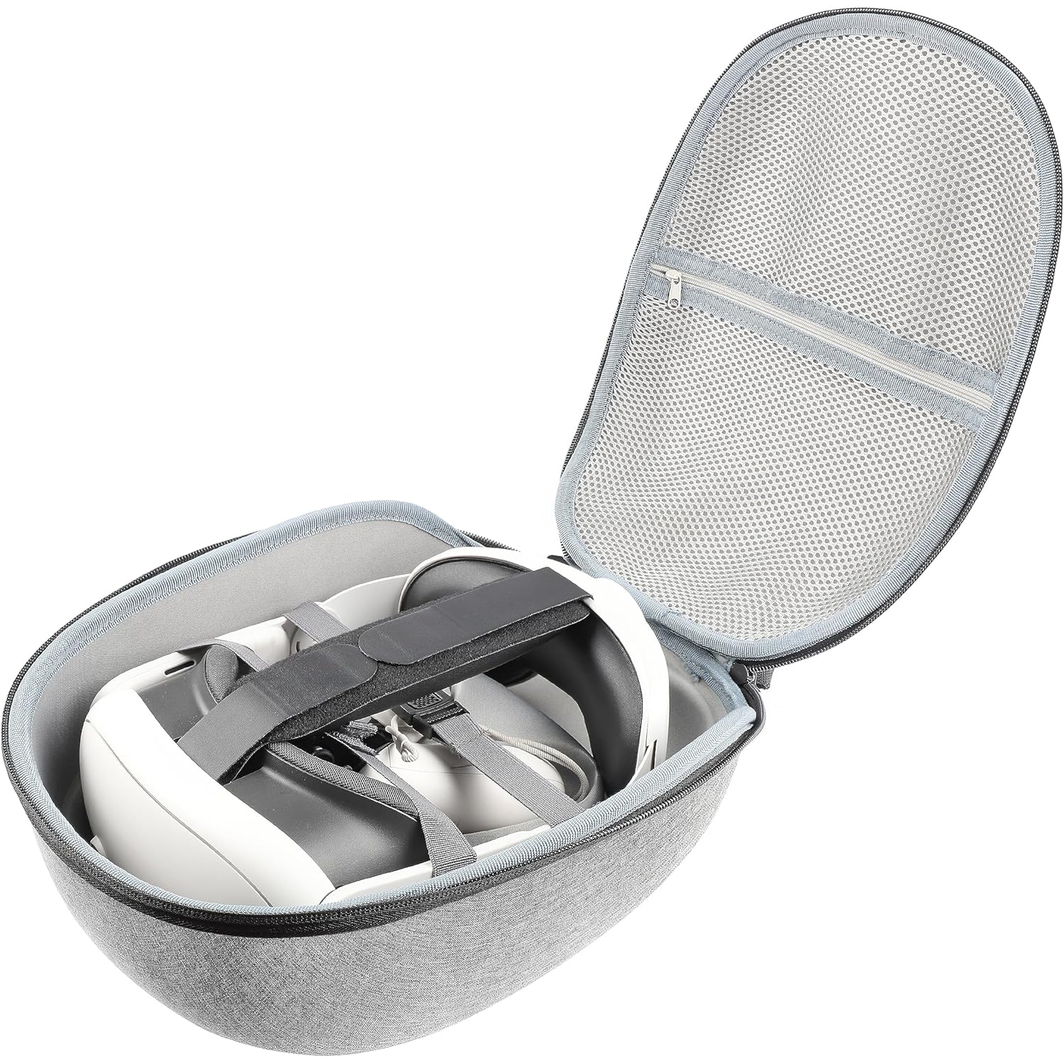 Hard Carrying Case for Meta/Oculus Quest 3 VR Headset,Compatible with Meta Quest 3 VR Gaming Headset and Touch Controllers Accessories Portable