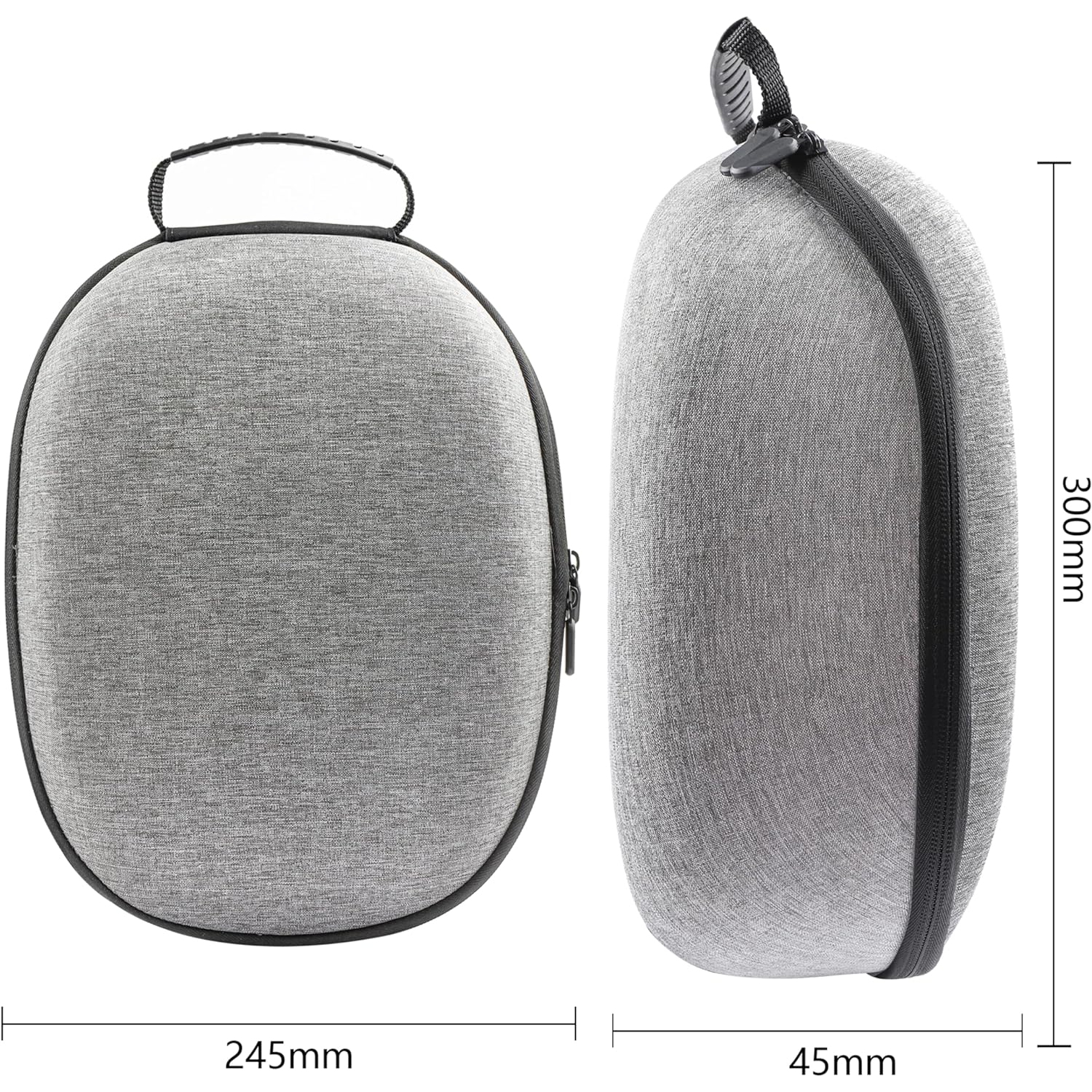 Hard Carrying Case for Meta/Oculus Quest 3 VR Headset,Compatible with Meta Quest 3 VR Gaming Headset and Touch Controllers Accessories Portable