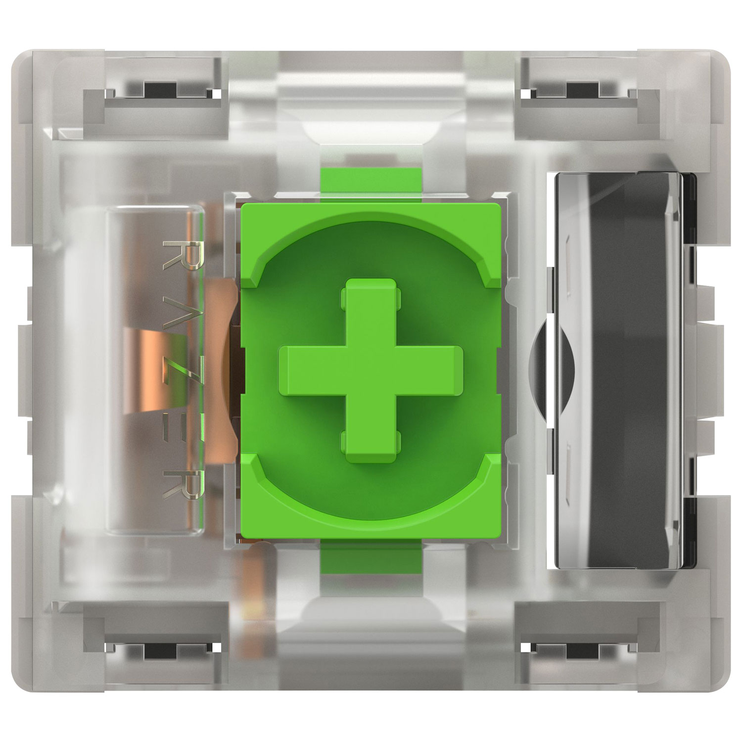 Commutateur mécanique vert à clic de 3e génération de Razer
