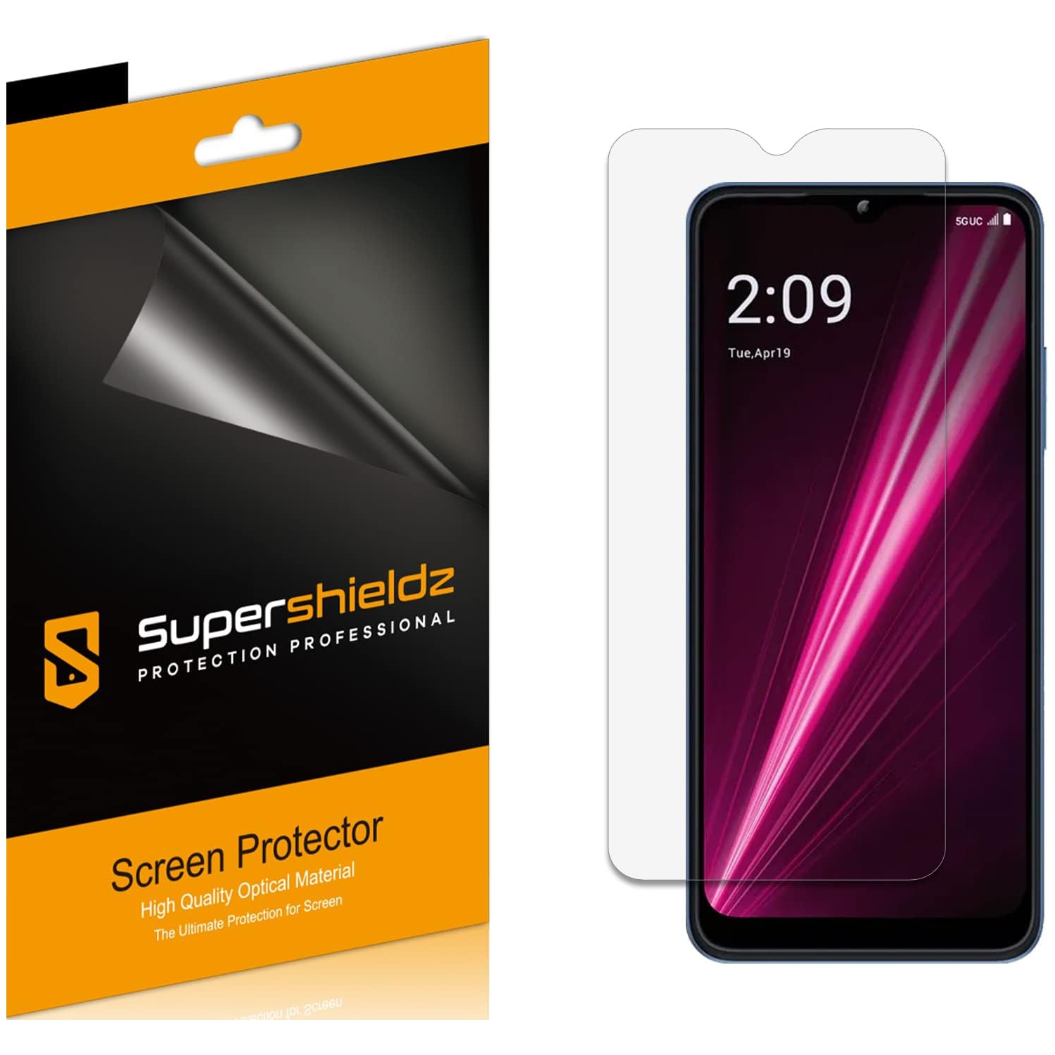 (6 Pack) Anti-Glare (Matte) Screen Protector Designed for T-Mobile Revvl 6 5G