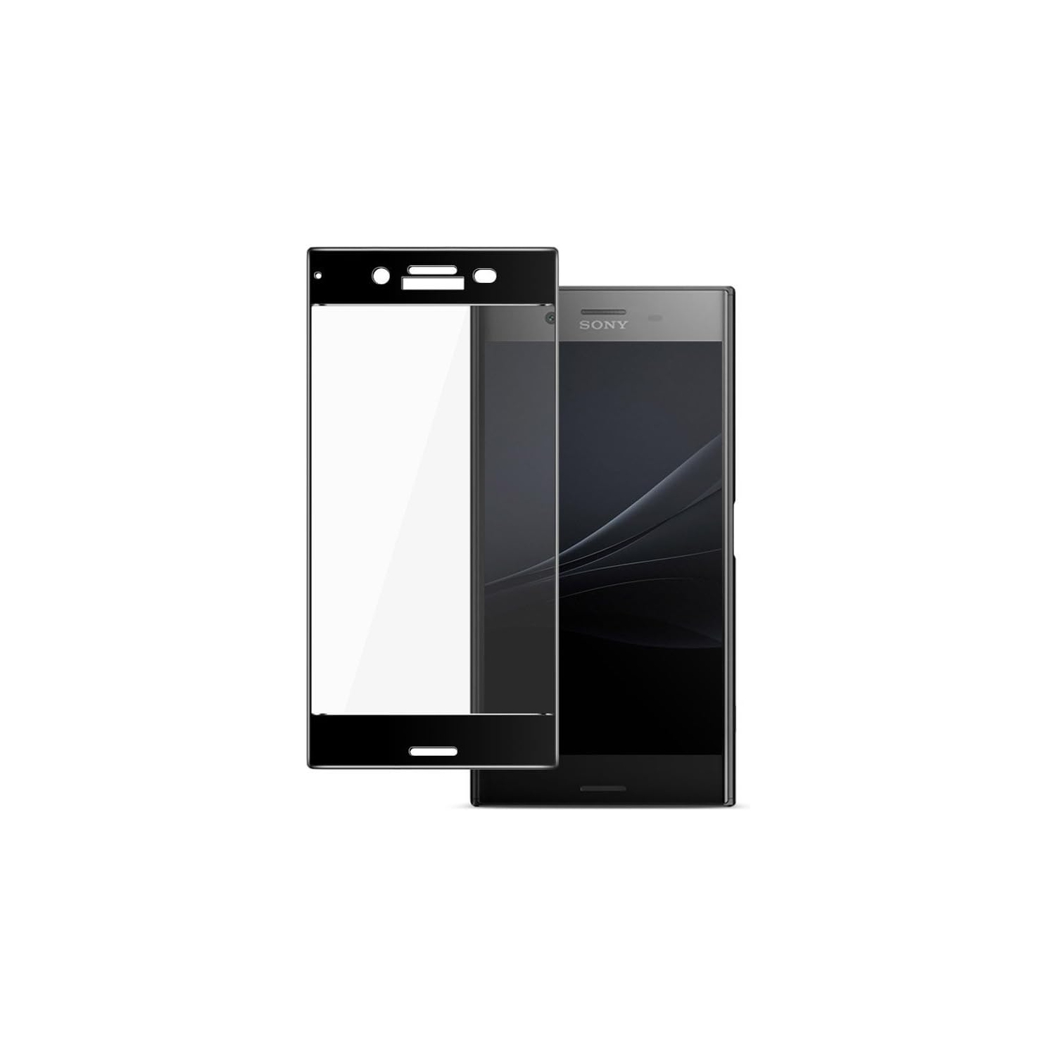 Sony Xperia XZ Premium Screen Protector,Full Coverage 9H Hardness Tempered Glass Screen Protector for Sony Xperia XZ