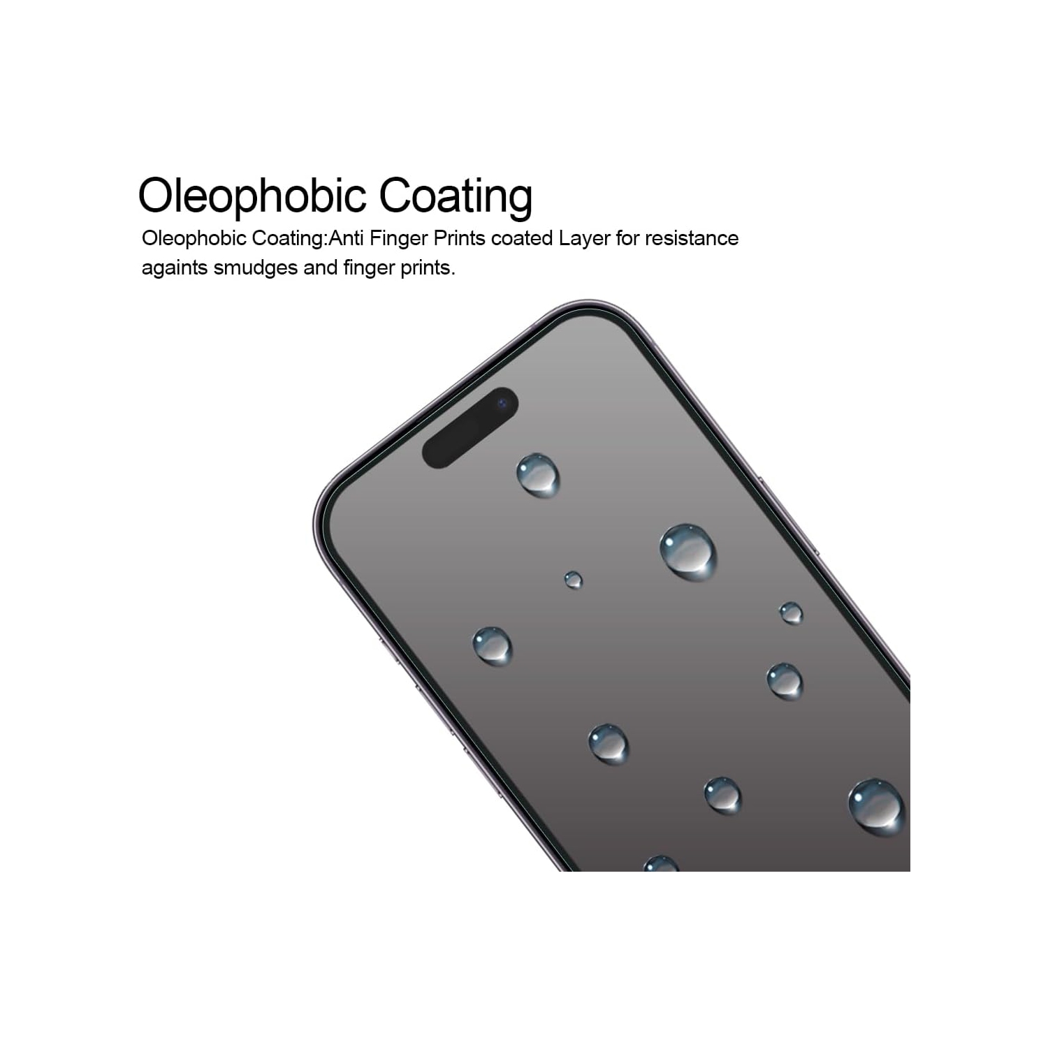 (3 Pack) Designed for iPhone 15 Tempered Glass Screen Protector, Anti Scratch, Bubble Free