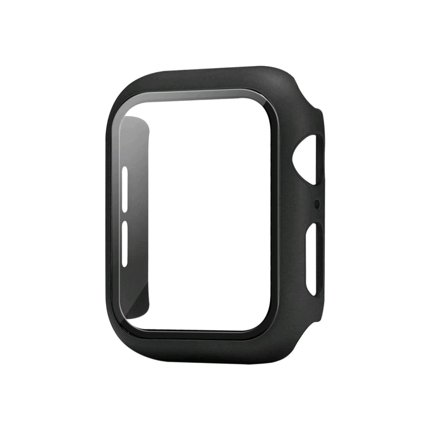 Full Coverage Cases with Tempered Glass Screen Protector for Apple Watch (Frost-42mm)