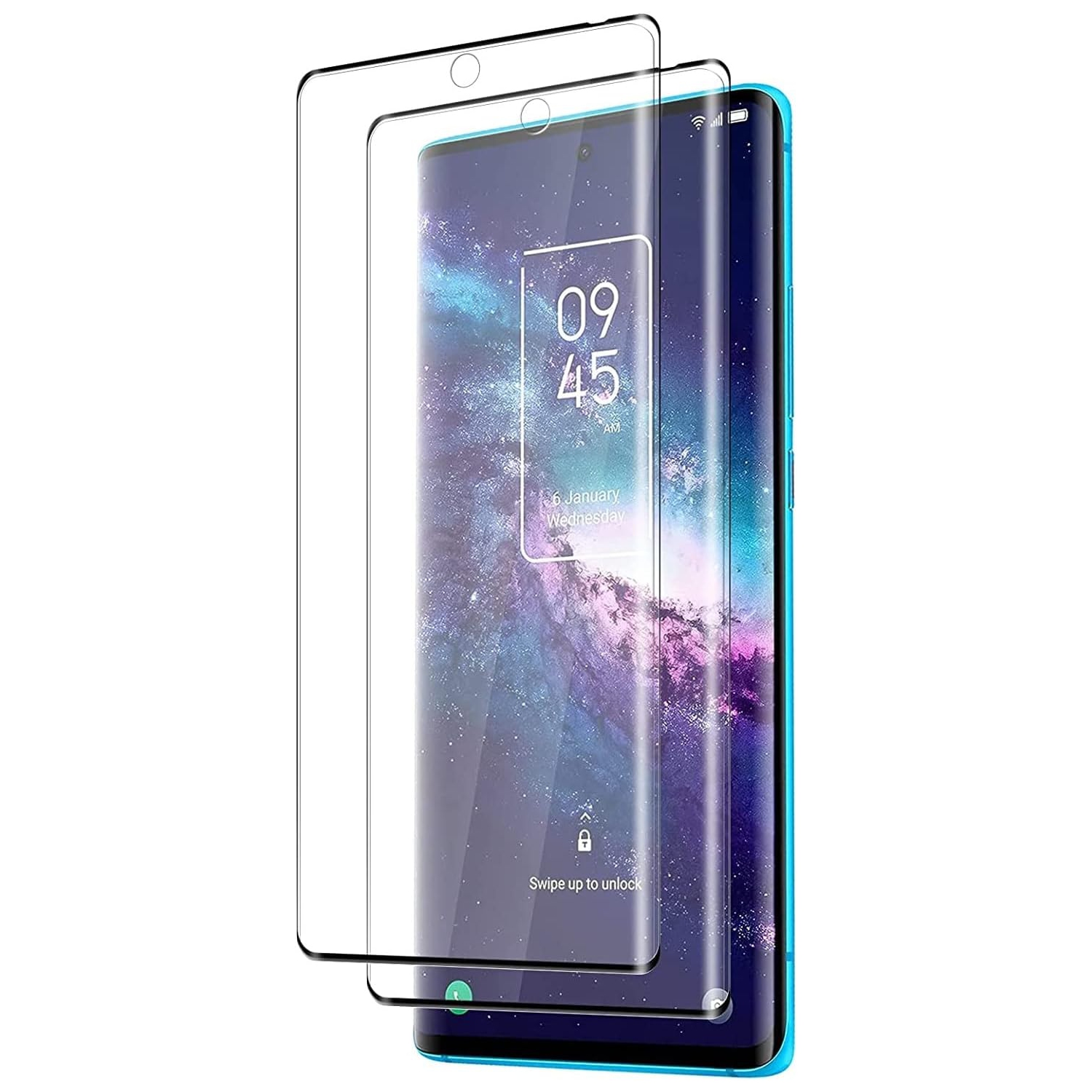 Screen Protector for TCL 20 Pro 5G Tempered Glass [HD Full Coverage] [Easy Installation] [Round Edge] [Scratch