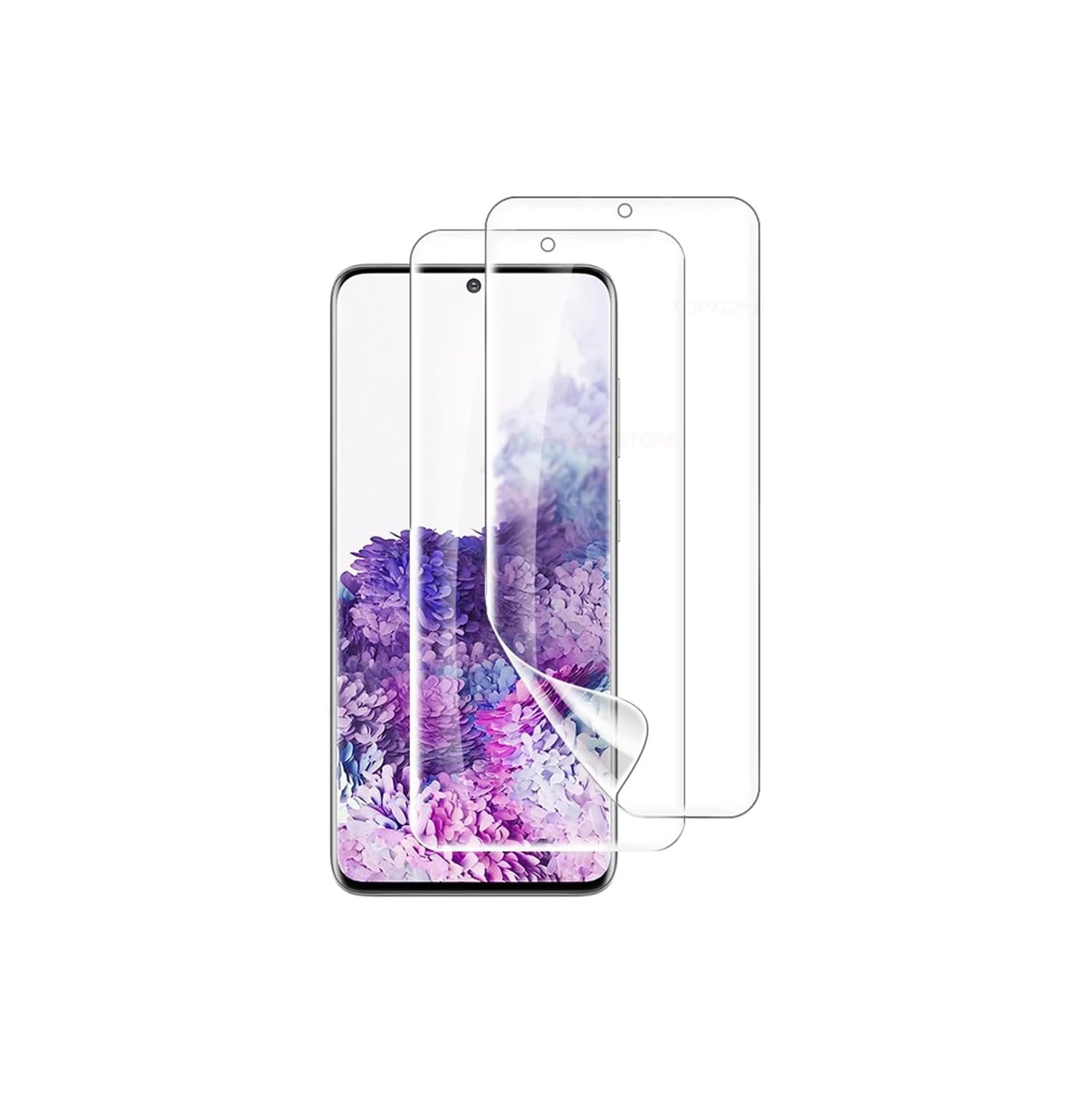 High Sensitivity Protective Film for TCL 20 Pro 5G, 2 Pieces Transparent Soft Hydrogel Screen Protectors for TCL