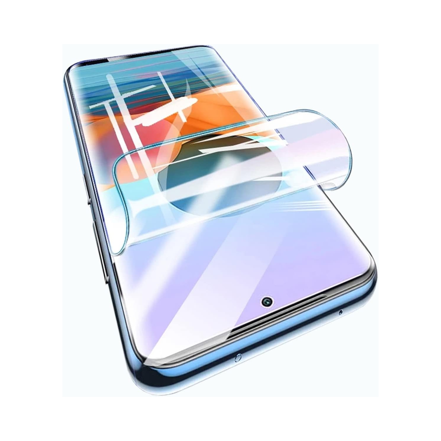 【2 Pack】 Hydrogel Film Screen Protector Compatible with Xiaomi 11T / 11T Pro (6.67"), 【High Sensitivity】【Easy