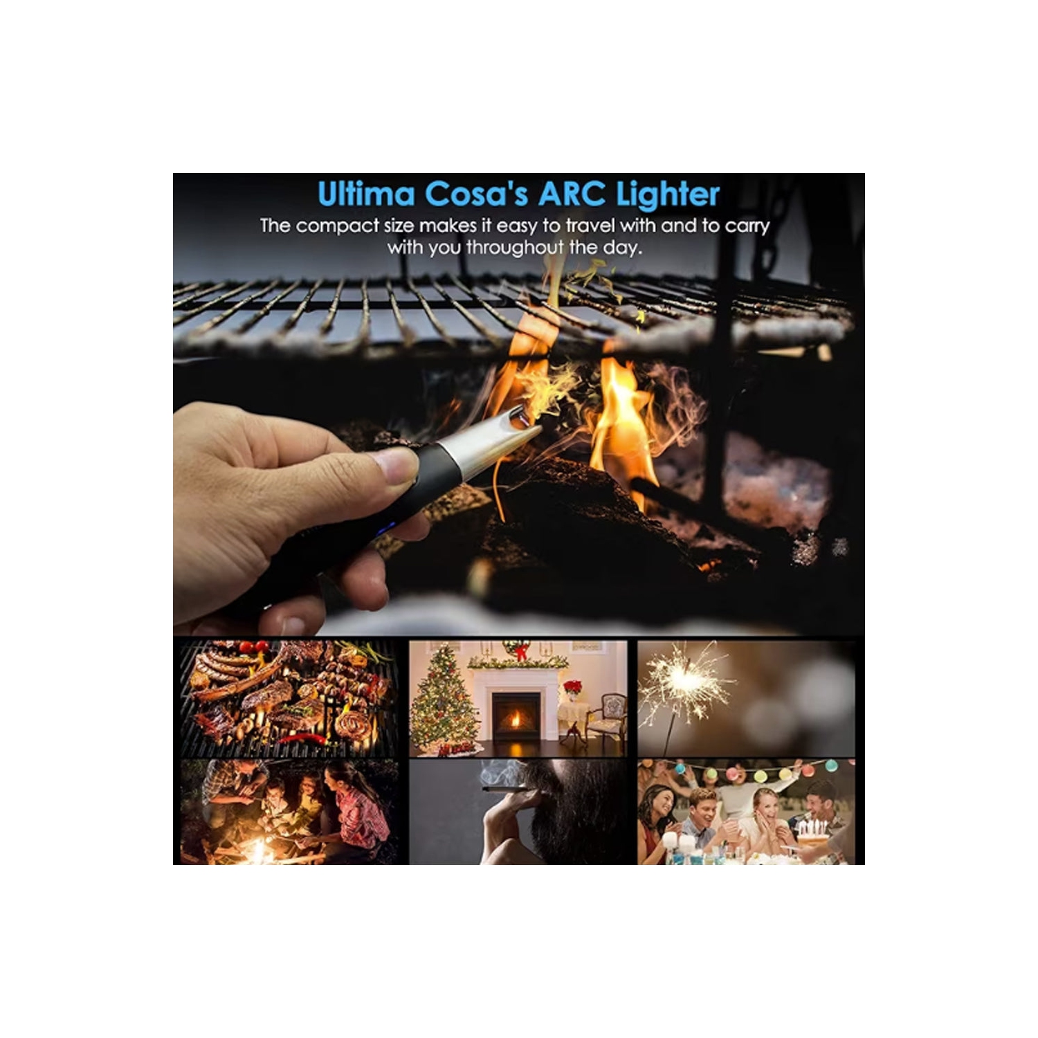 Briquet USB rechargeable UC-ELA Arc Air d'Ultima Cosa