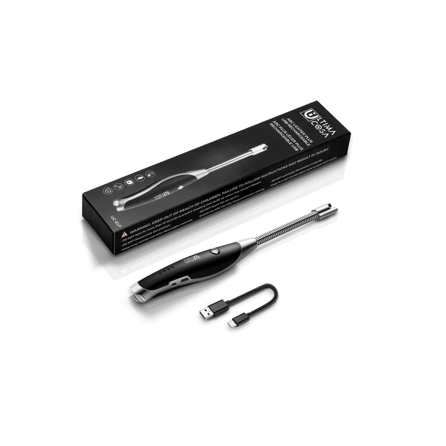 Briquet USB rechargeable UC-ELP Arc plus électronique d'Ultima Cosa