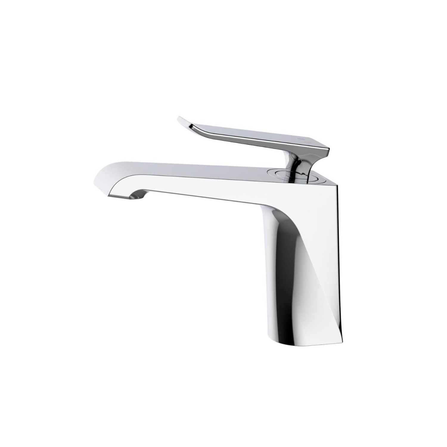 MAX Faucets Single Handle Bathroom Faucet Modern Design Chrome Finish