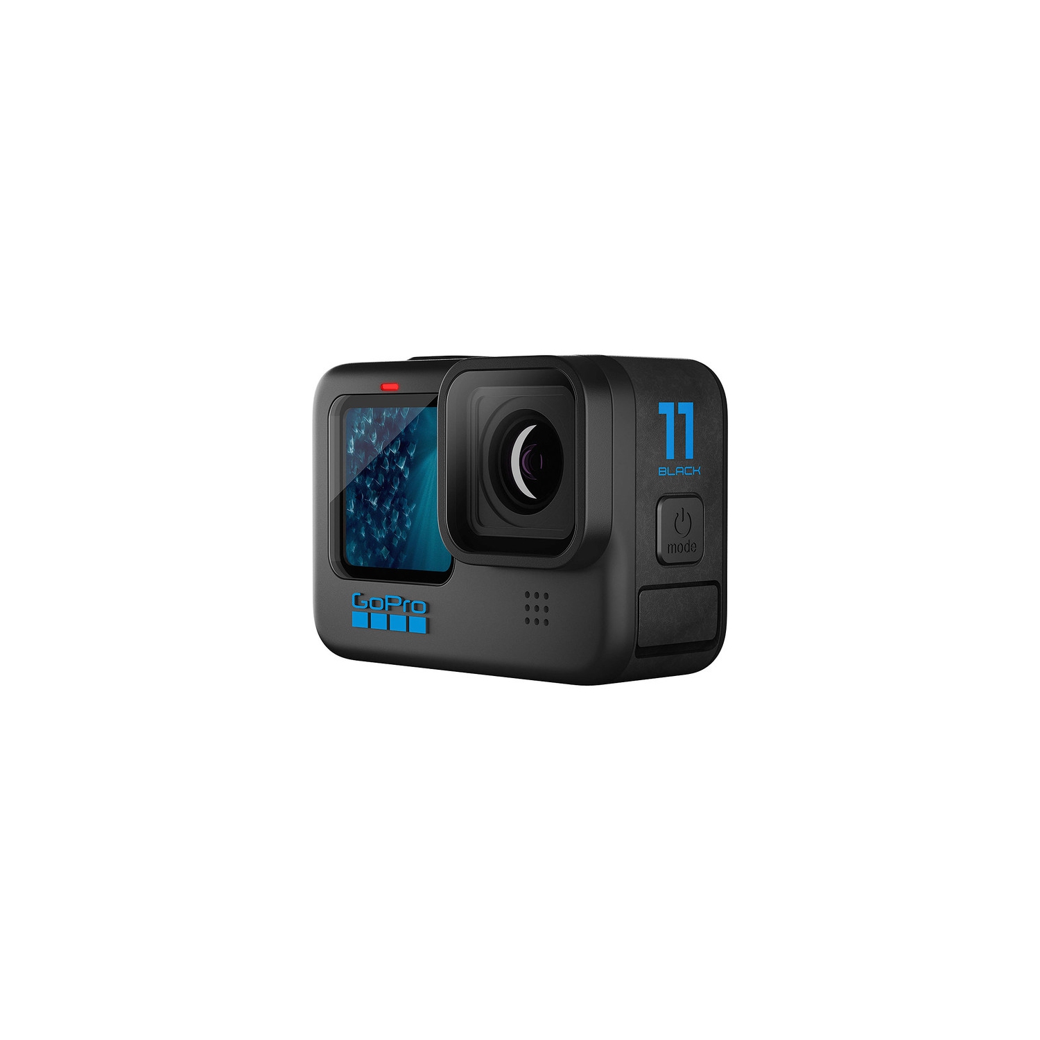 GoPro HERO11 Black - Ensemble essentiel - GoPro HERO 11 Black + batterie supplémentaire 2 + étui compact + perche d'extension - Boîte ouverte