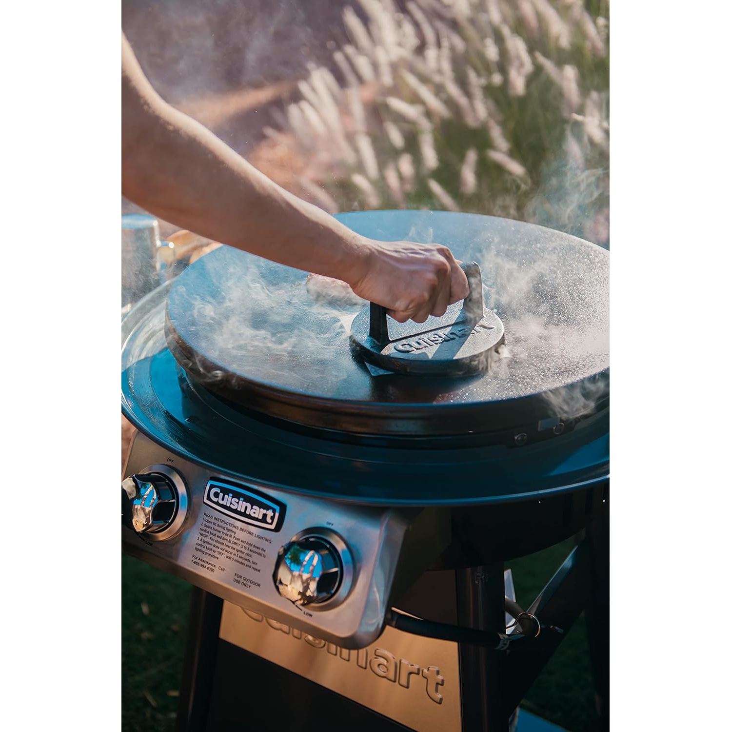 Cuisinart CISB-111 Smashed Burger Press, Cast Iron