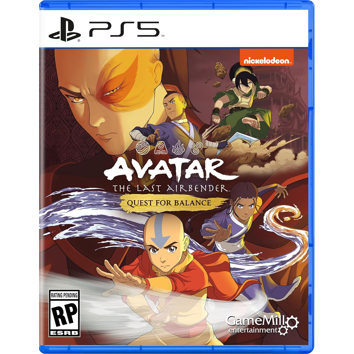Avatar The Last Airbender Quest For Balance Playstation 5 [packing may vary]