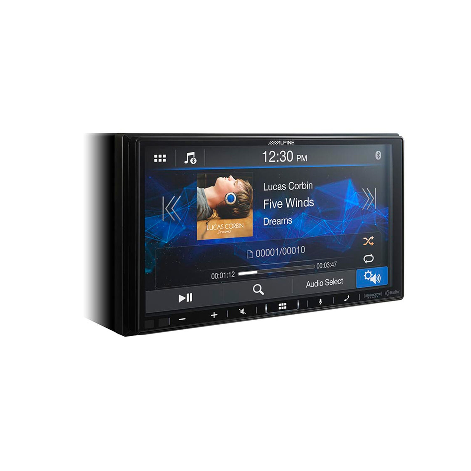 Alpine iLX-407 7” Shallow-Chassis Mutimedia Receiver +Metra IBR-TLKT Tool kit for vehicle stereo install+SiriusXM SXV300V1C Connect vehicle