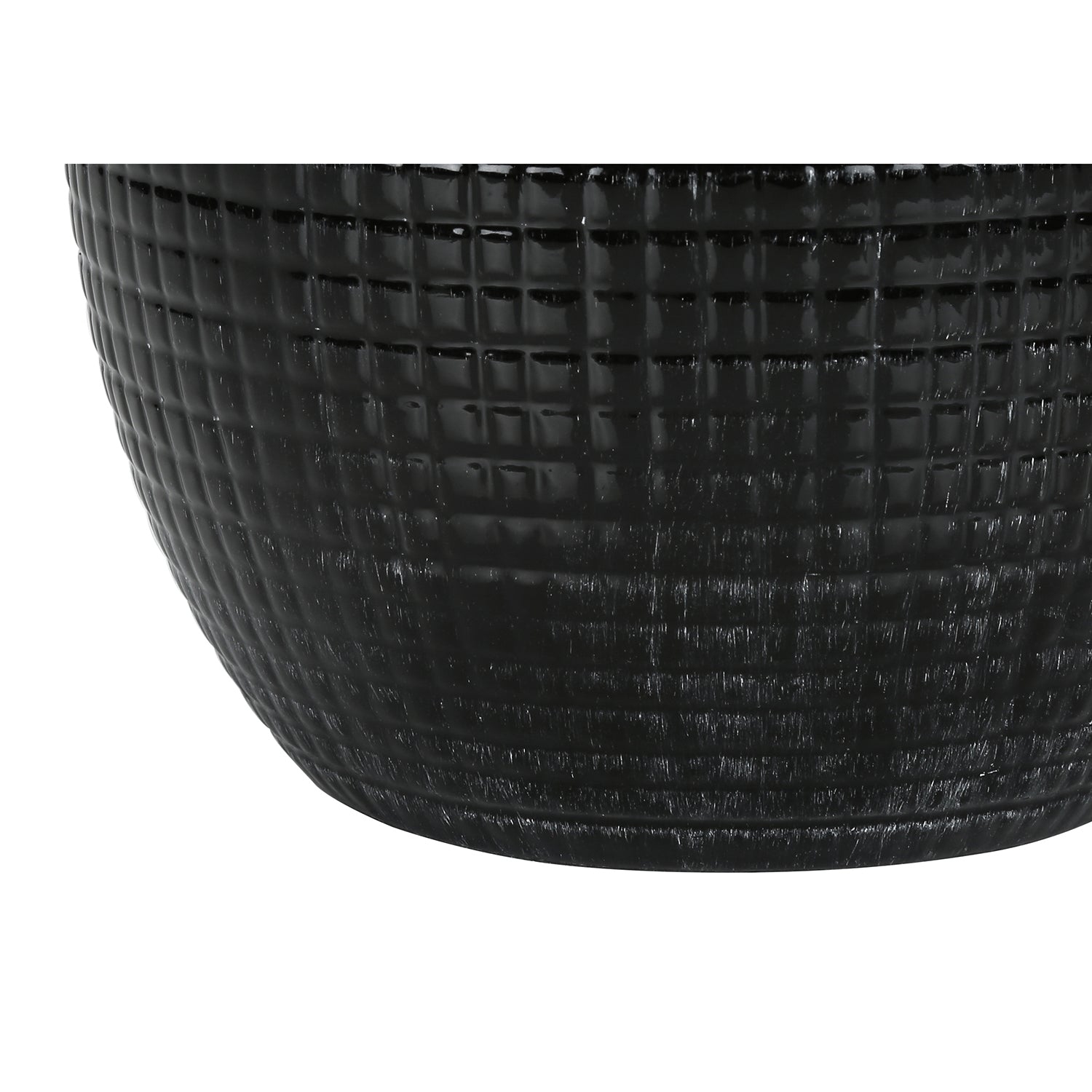 Monarch Specialties I 9705 - Lighting, 26"H, Table Lamp, Black Ceramic, Ivory / Cream Shade, Contemporary, Modern