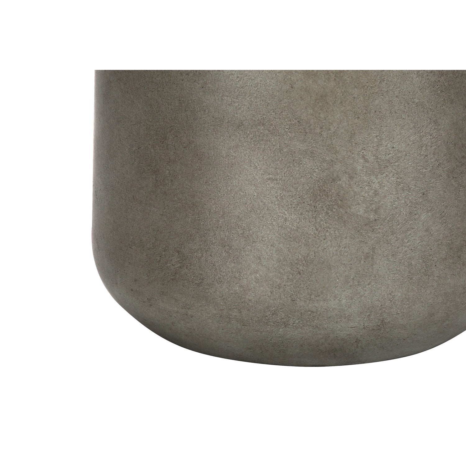 Monarch Specialties I 9703 - éclairage, 24 haut., lampe de table, béton gris, abat-jour beige, contemporain