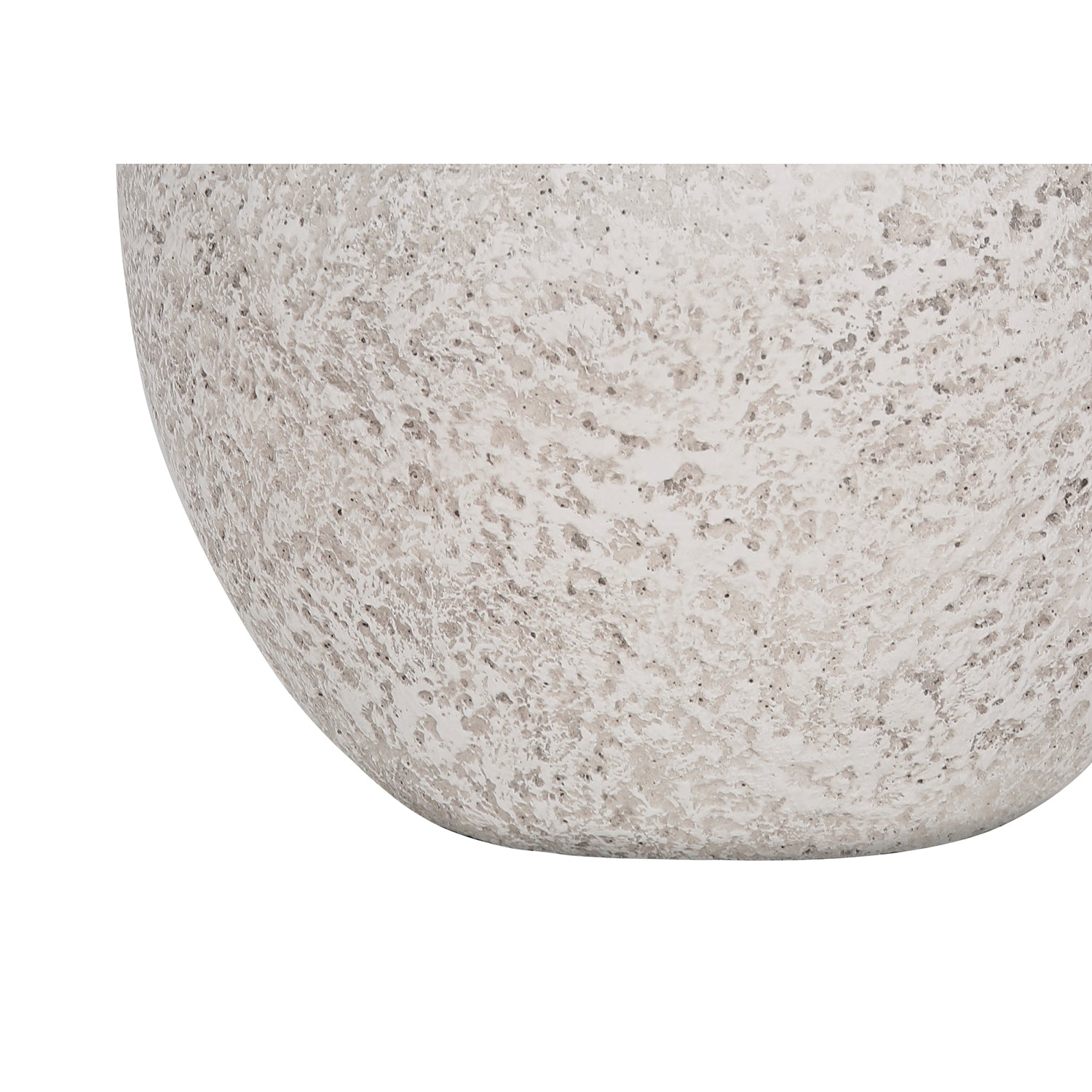 Monarch Specialties I 9732 - éclairage, 22 haut., lampe de table, béton crème, ivoire/abat-jour crème, moderne