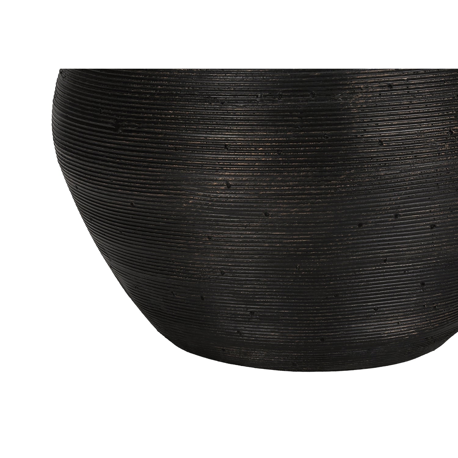 Monarch Specialties I 9715 - Lighting, 25"H, Table Lamp, Black Concrete, Ivory / Cream Shade, Contemporary, Modern