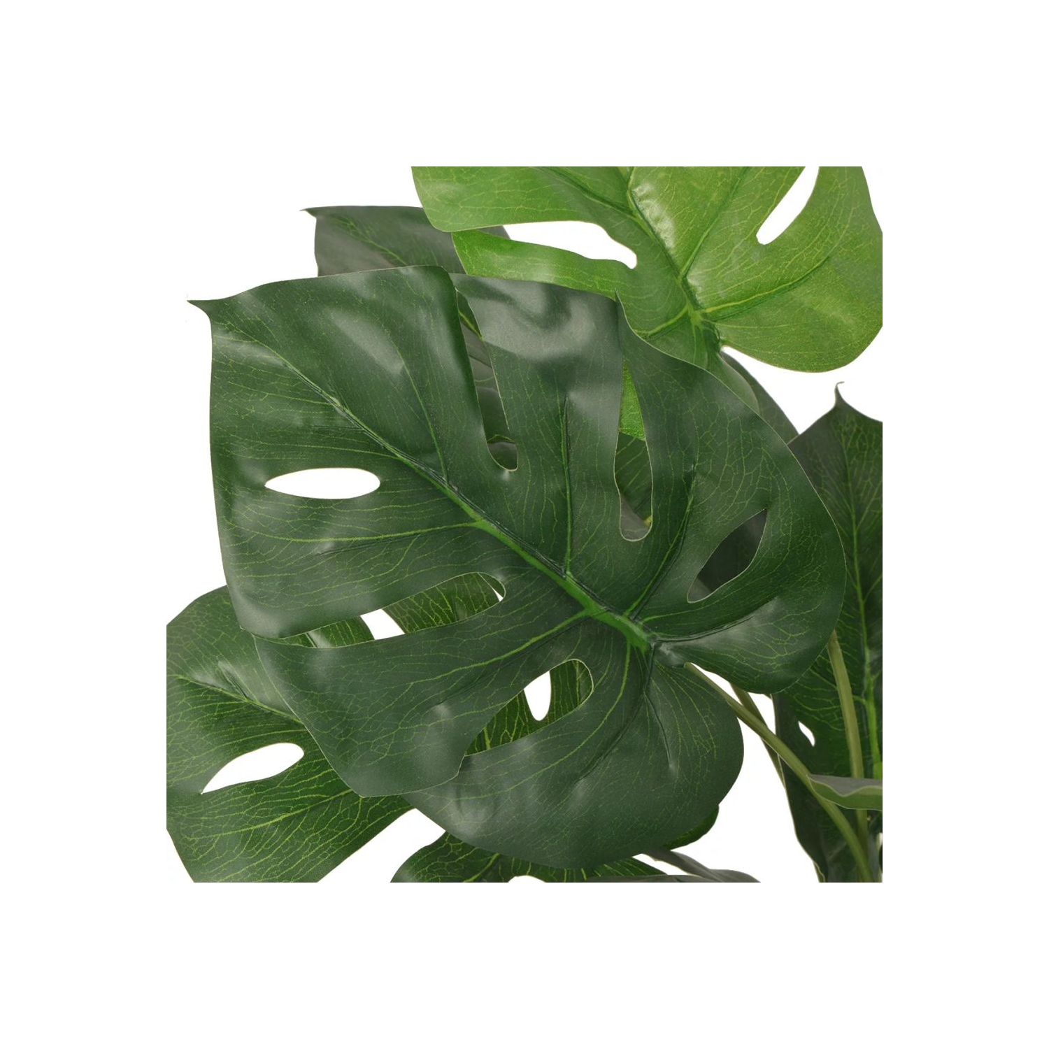 vidaXL Artificial Monstera Plant with Pot 27.6" Green