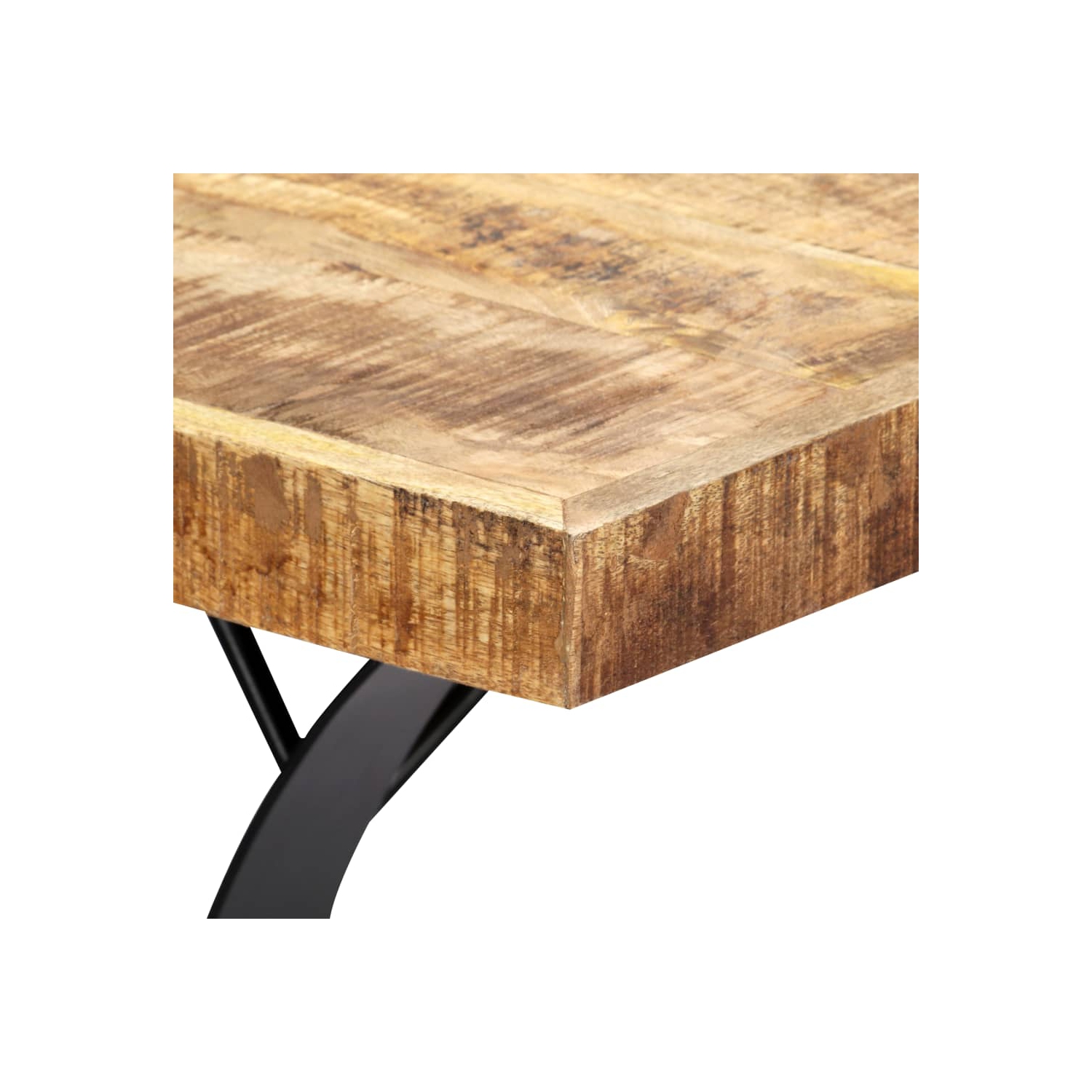 vidaXL Dining Table 70.9"x35.4"x29.9" Solid Mango Wood