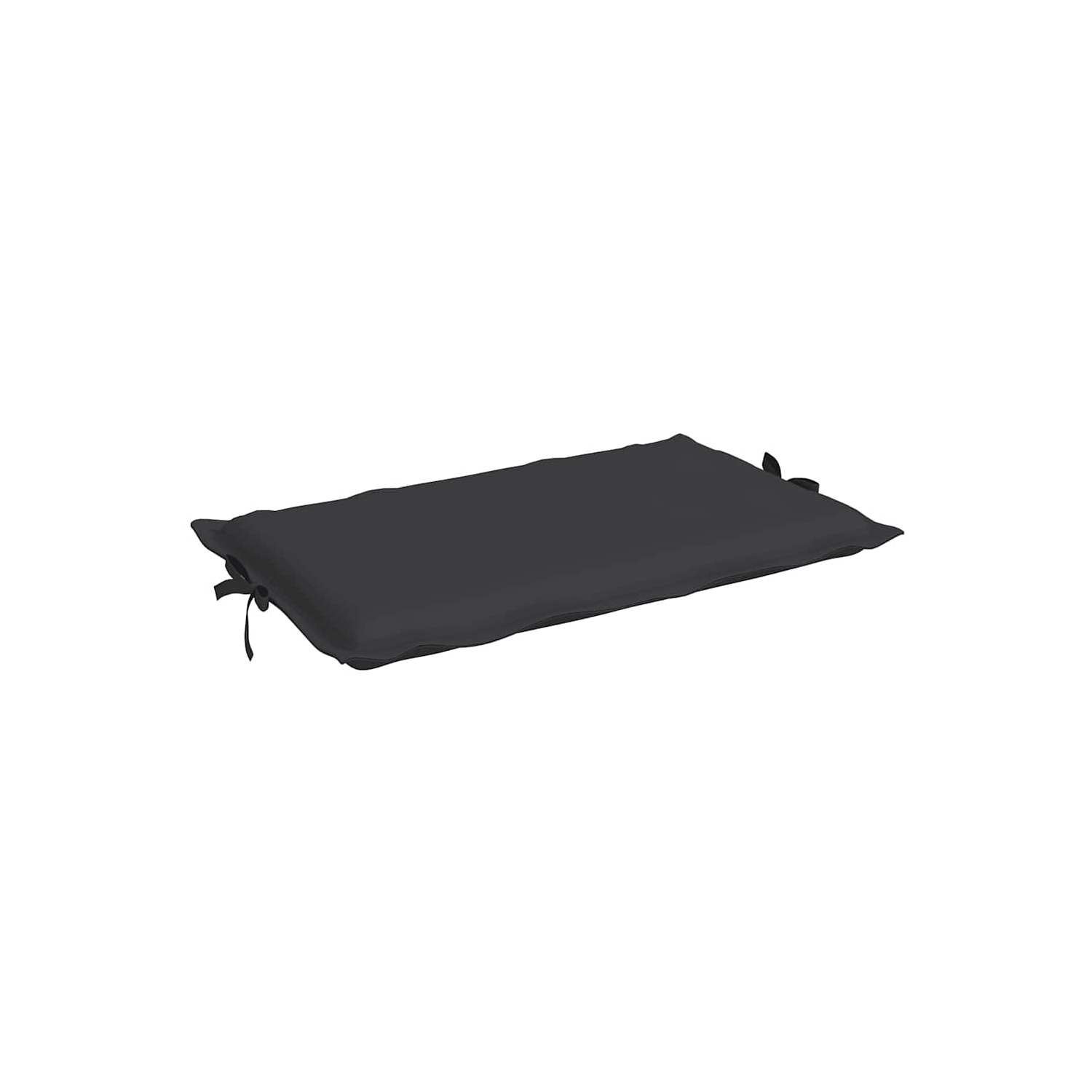 vidaXL Sun Lounger Cushion Black 186x58x4cm Oxford Fabric