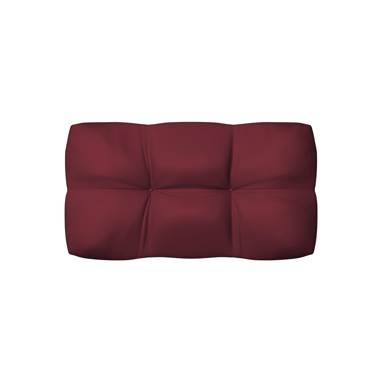 vidaXL Pallet Sofa Cushions 7 pcs Wine Red