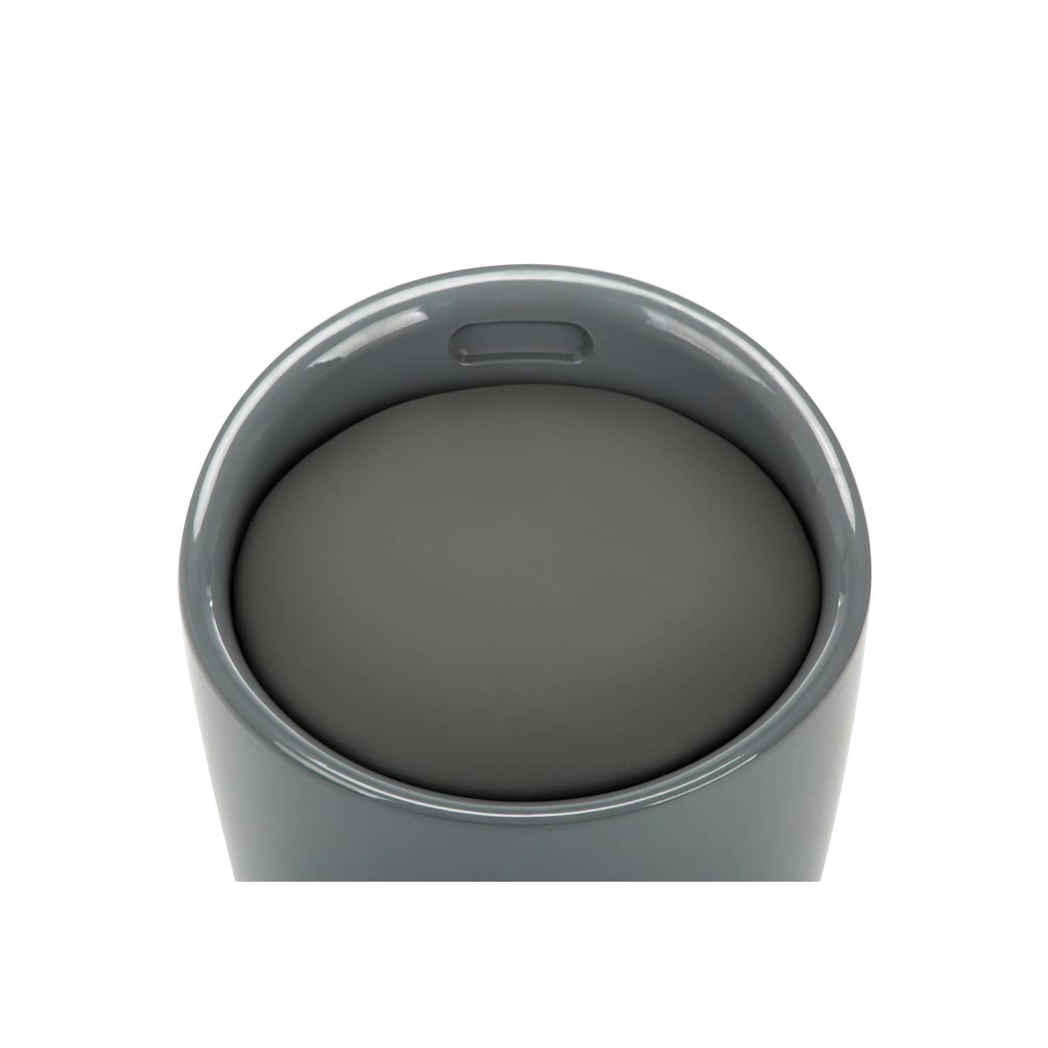 vidaXL Storage Stool Grey Faux Leather