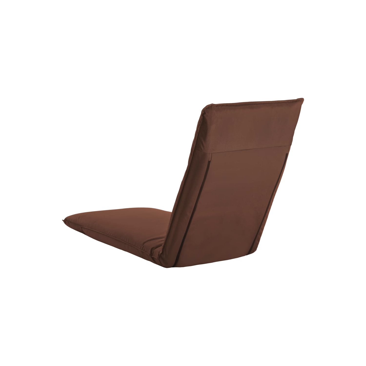 vidaXL Foldable Sunlounger Oxford Fabric Brown