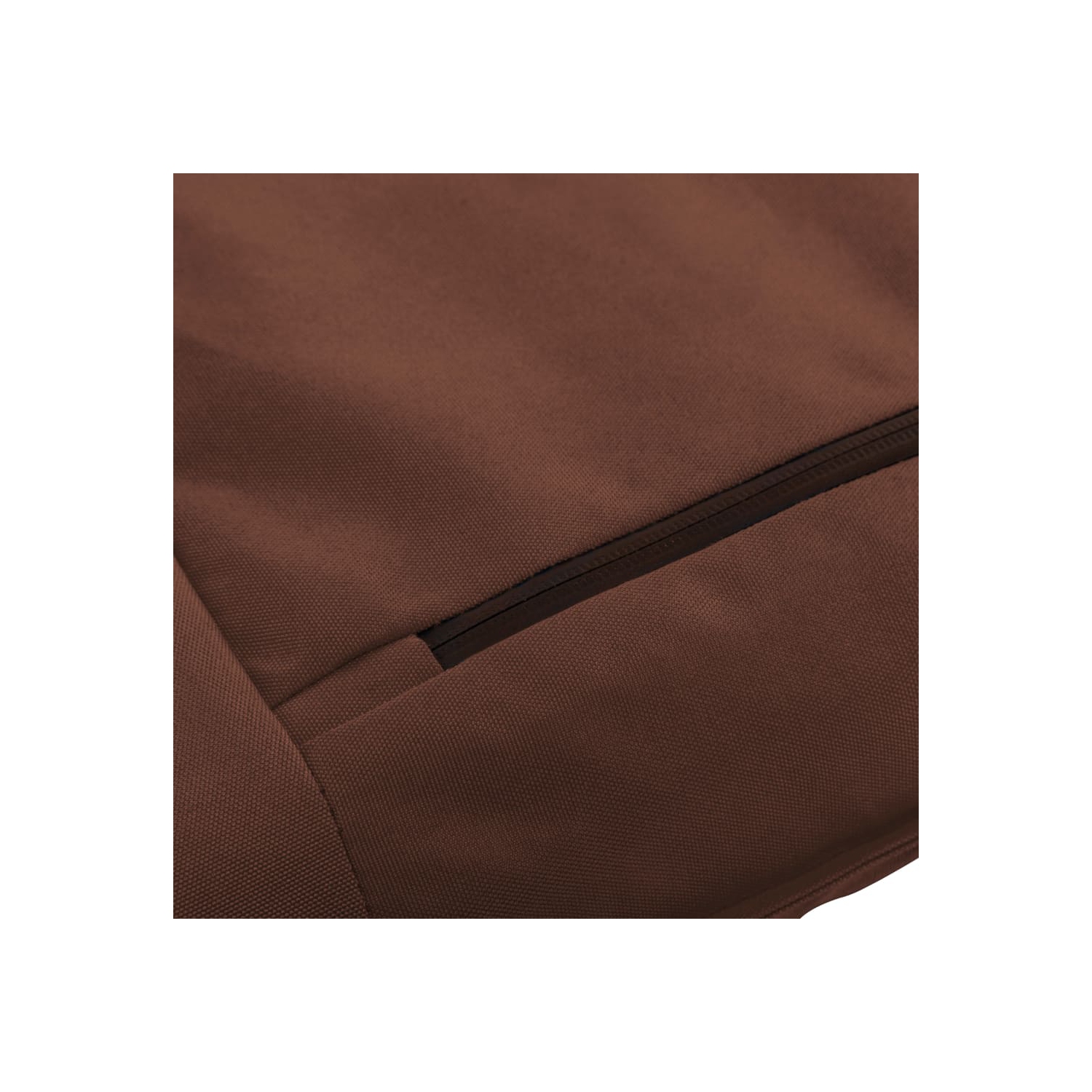 vidaXL Foldable Sunlounger Oxford Fabric Brown