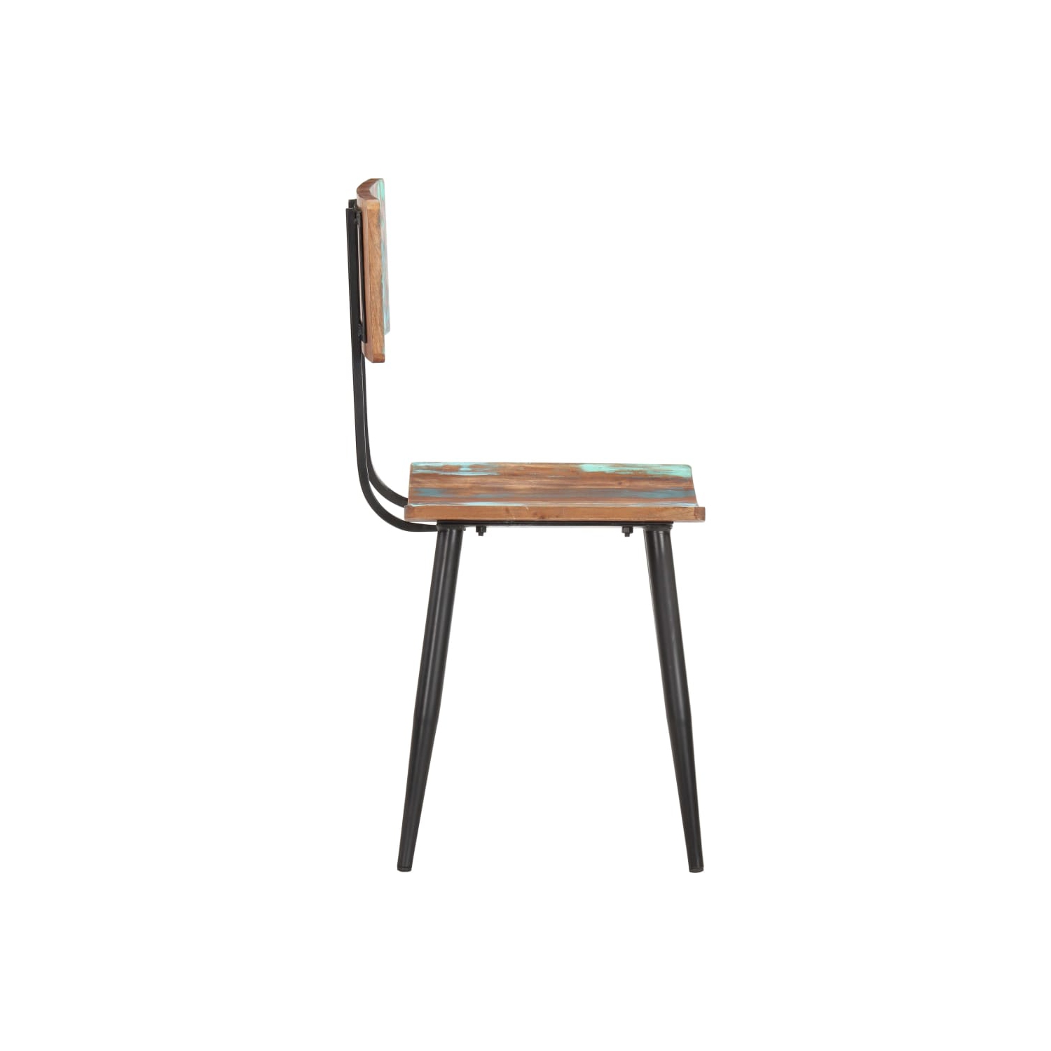 vidaXL Dining Chairs 4 pcs Solid Reclaimed Wood