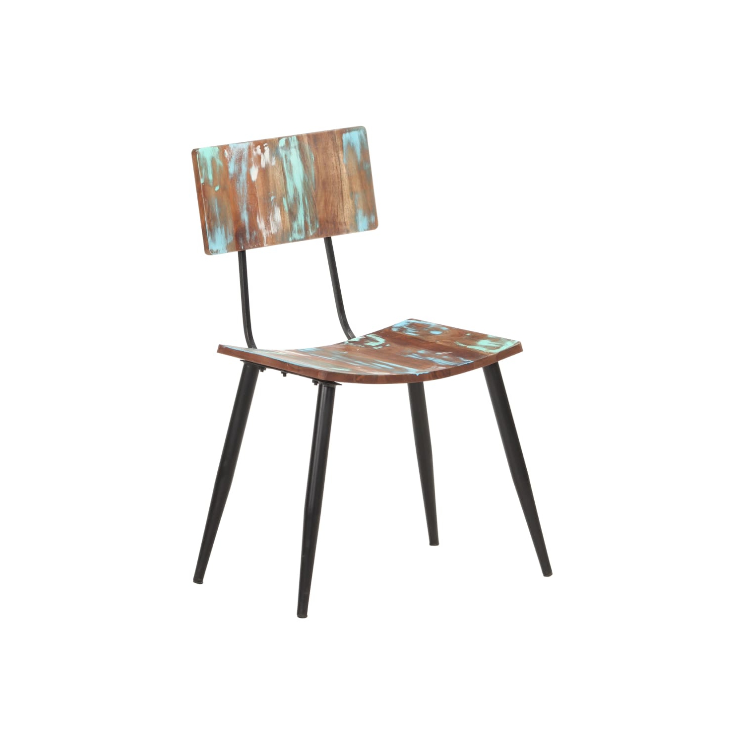 vidaXL Dining Chairs 4 pcs Solid Reclaimed Wood