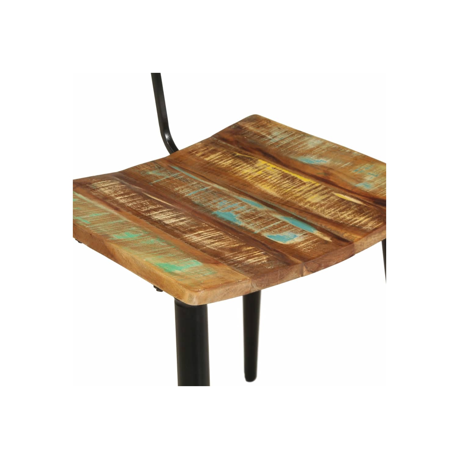 vidaXL Dining Chairs 2 pcs Solid Reclaimed Wood