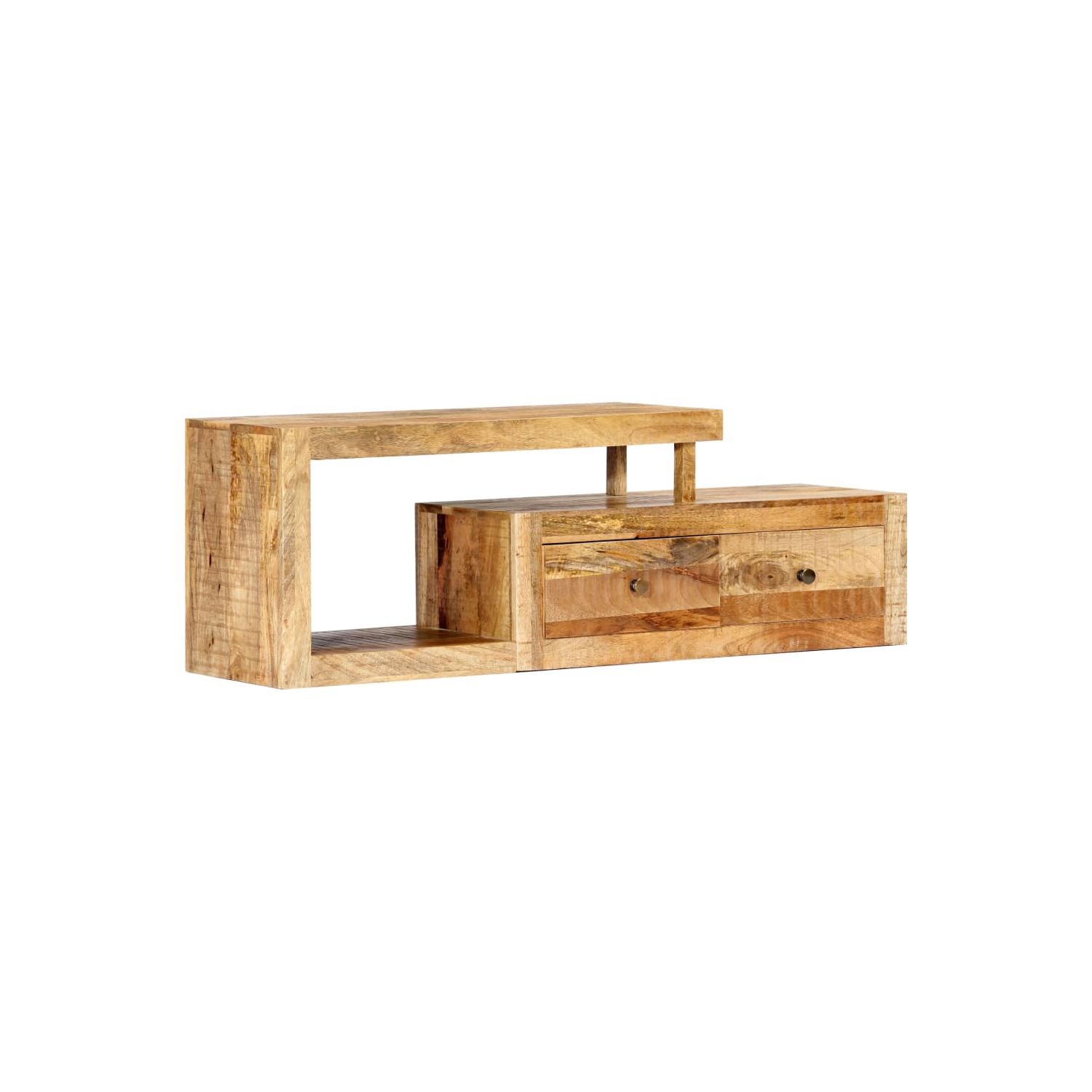 Meuble pour téléviseur 47,2 x x11,8 x x15,7 po en bois de manguier massif de vidaXL