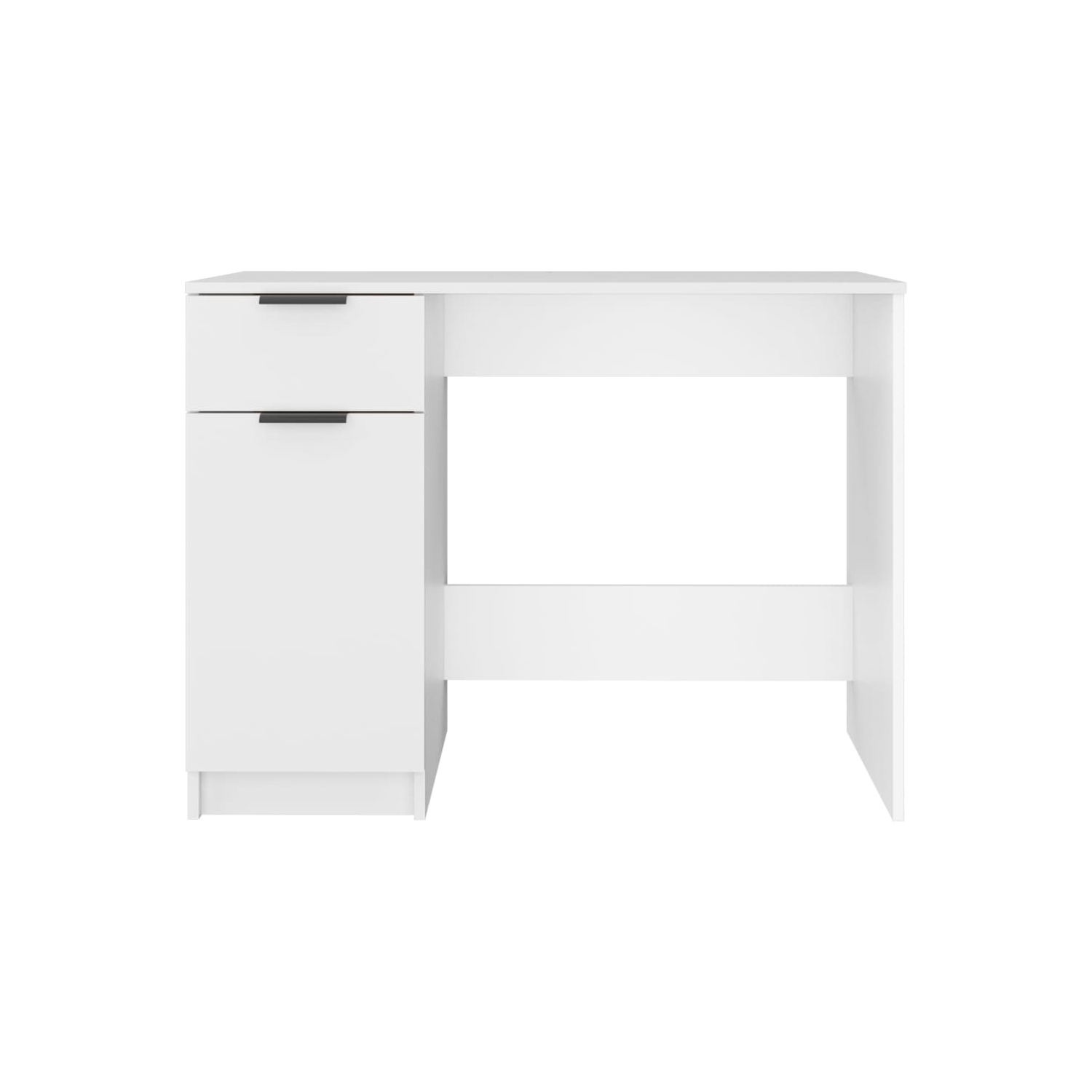 vidaXL Desk White 100x50x75 cm Engineered Wood