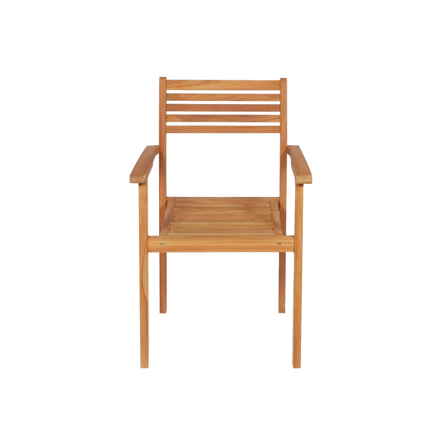 vidaXL 5 Piece Garden Dining Set Solid Teak Wood