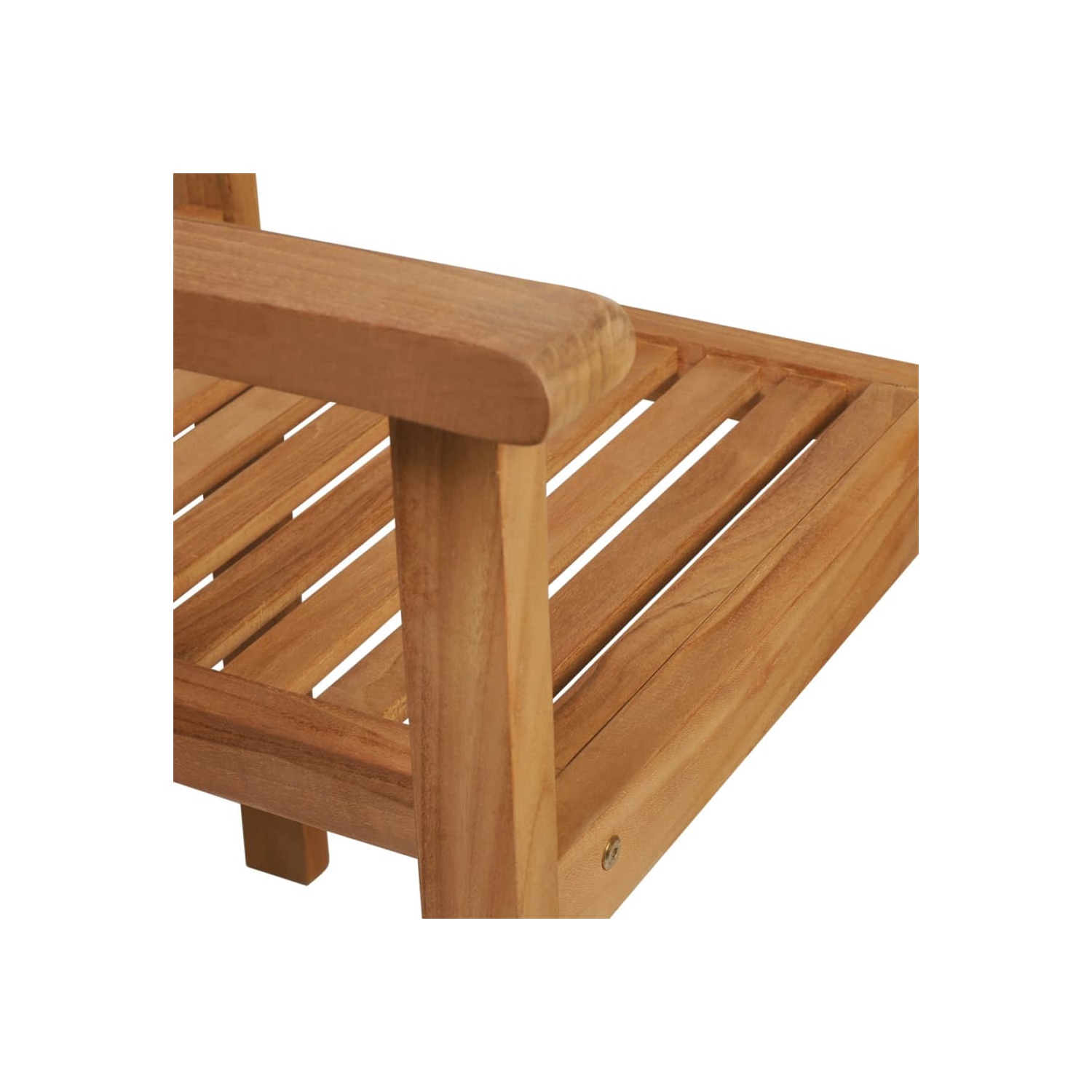 vidaXL 5 Piece Garden Dining Set Solid Teak Wood