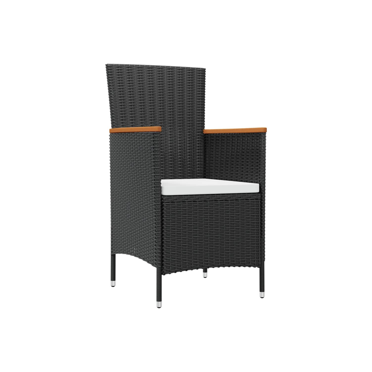 Ensemble de patio de 7 pièces avec coussins en rotin synthétique vidaXL