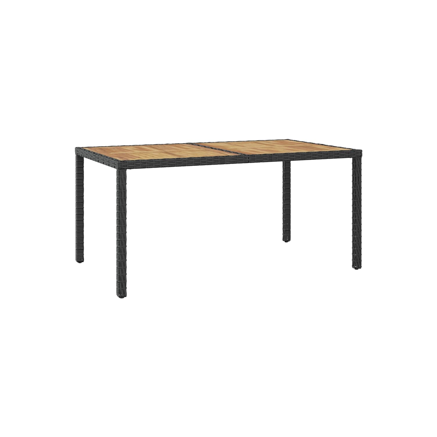 Ensemble de patio de 7 pièces avec coussins en rotin synthétique vidaXL